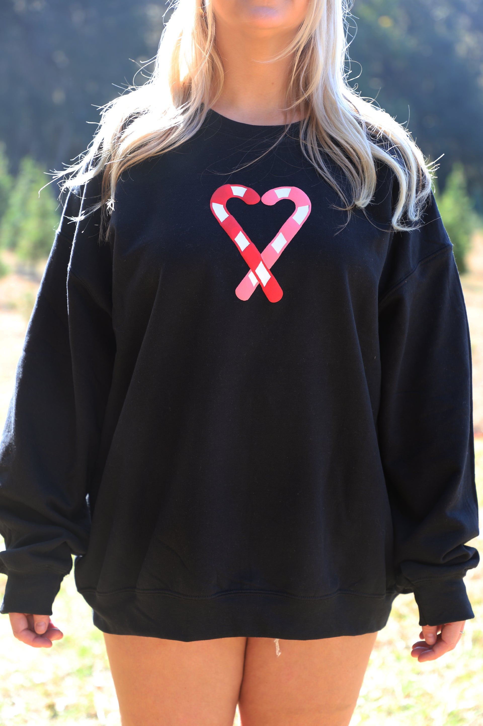 Kinda Nice Crewneck: Black