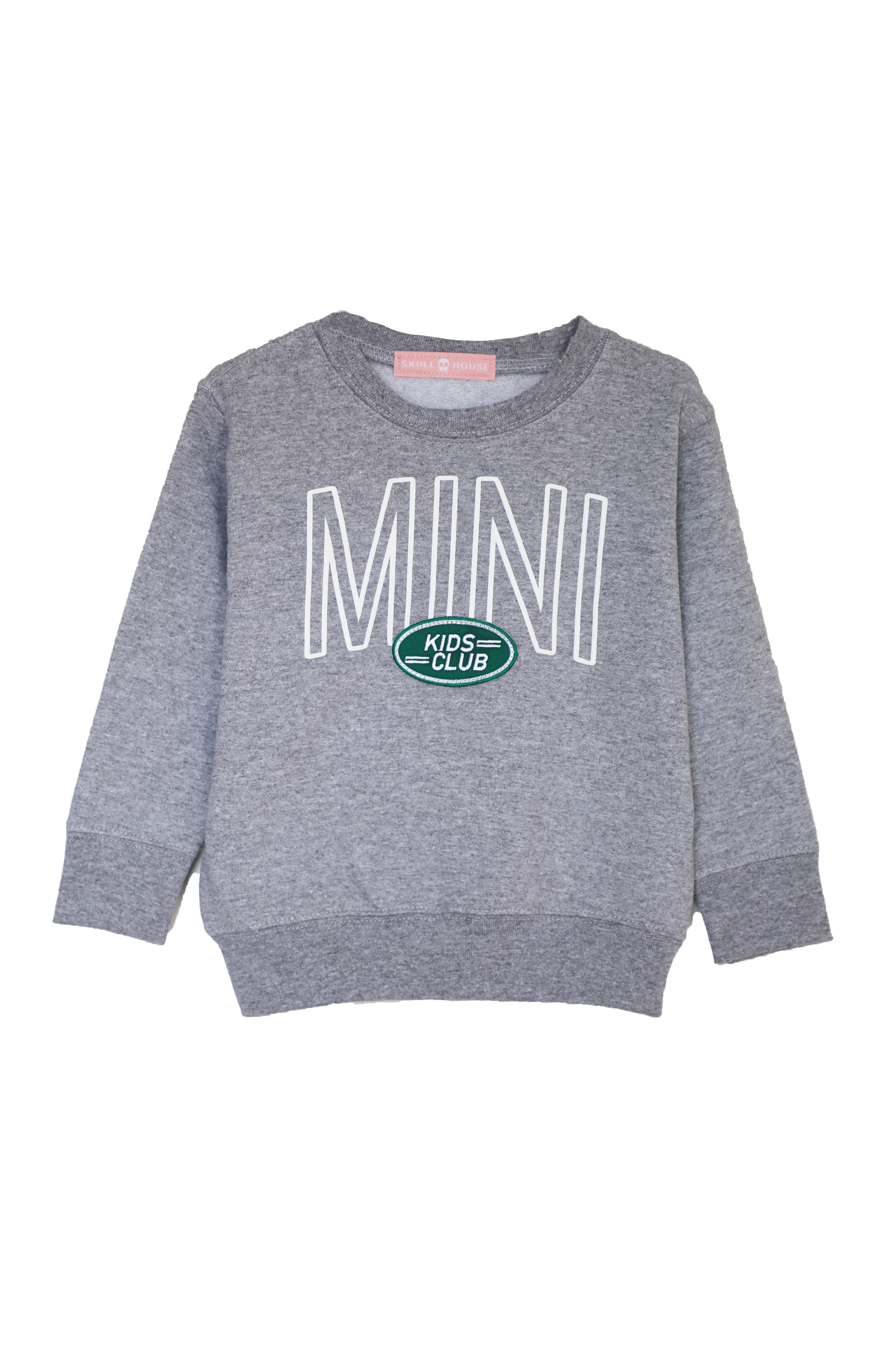Mini Club Crewneck: Sport Grey