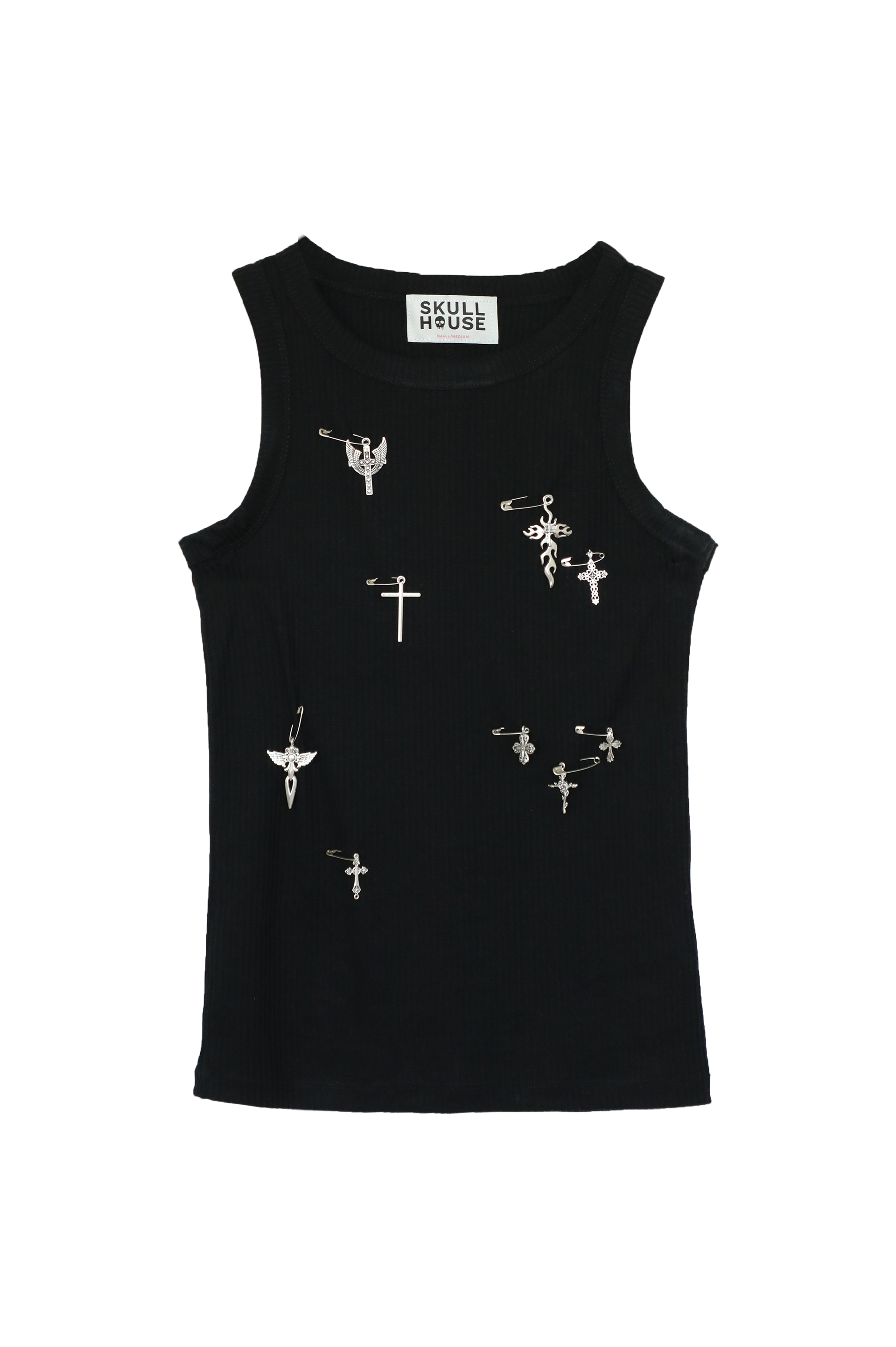 Charm Tank: Black