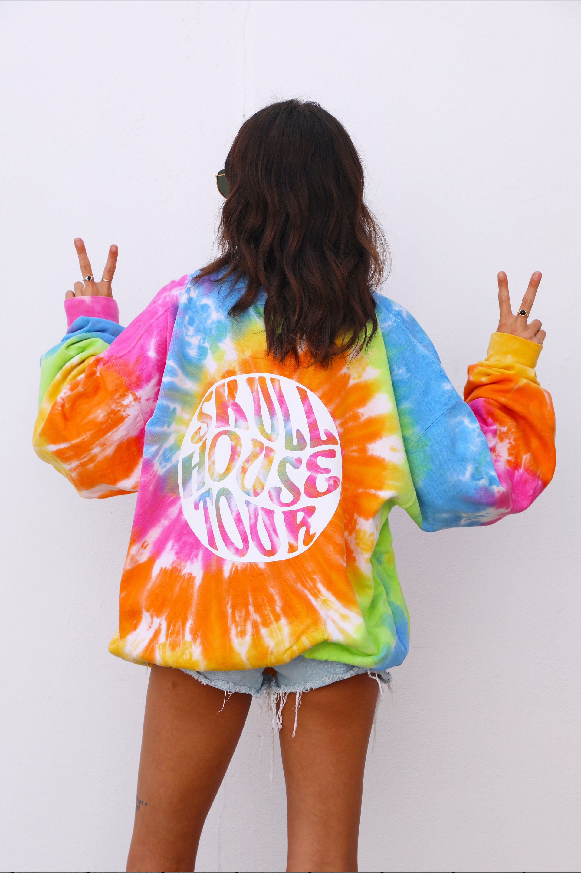 Tie Dye Crewneck: Rainbow Dream