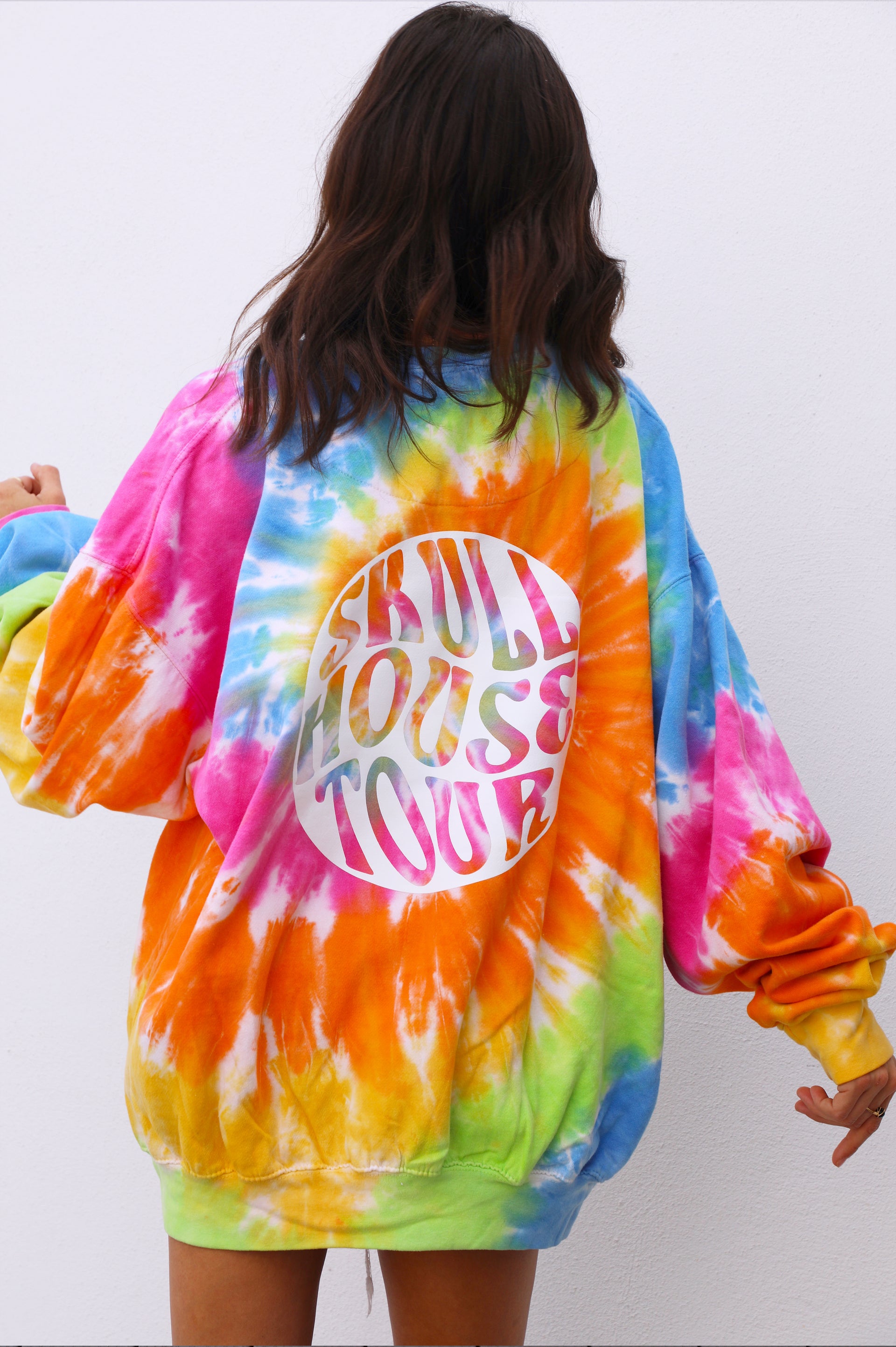 Tie Dye Crewneck: Rainbow Dream