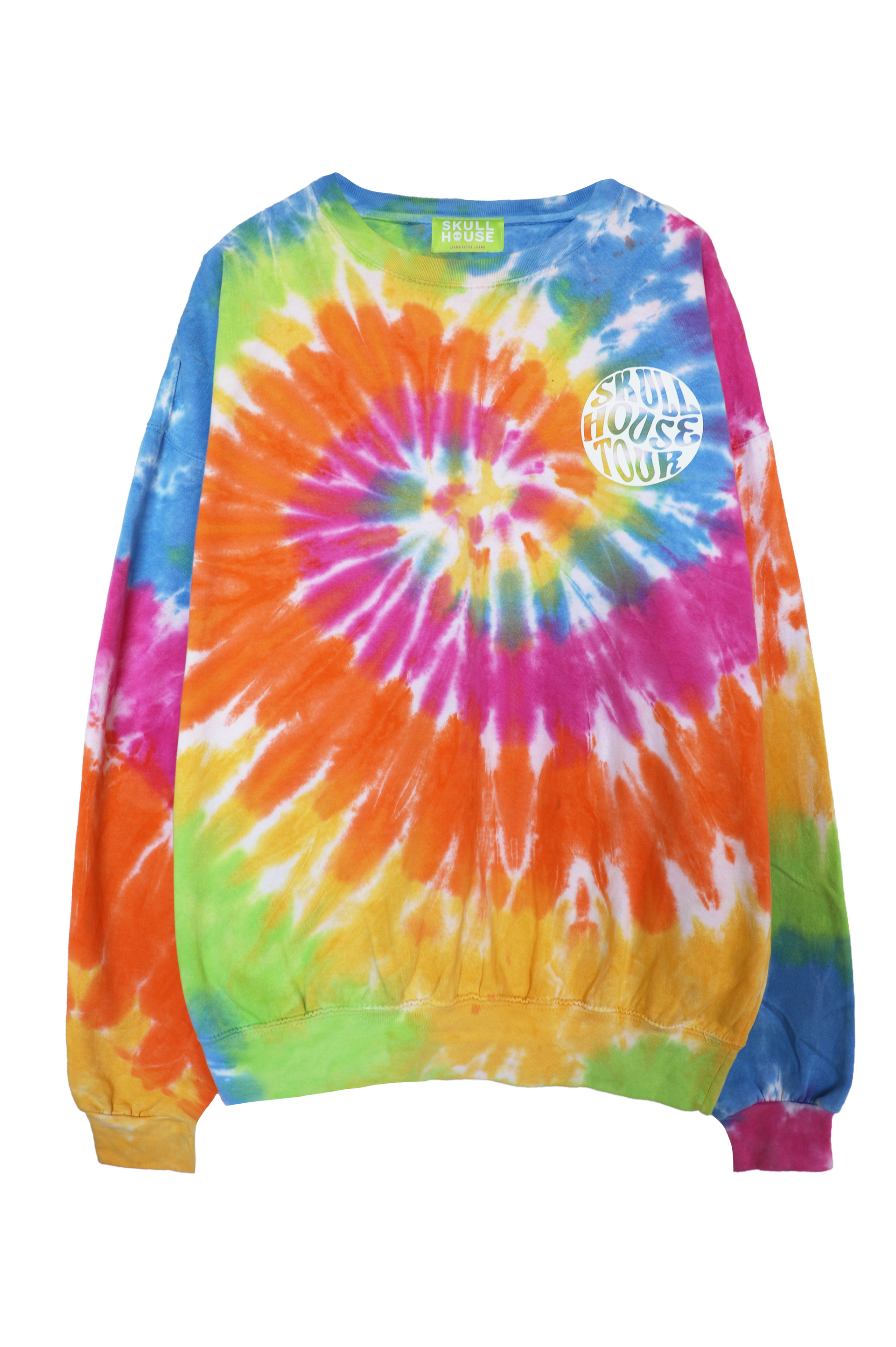 Tie Dye Crewneck: Rainbow Dream