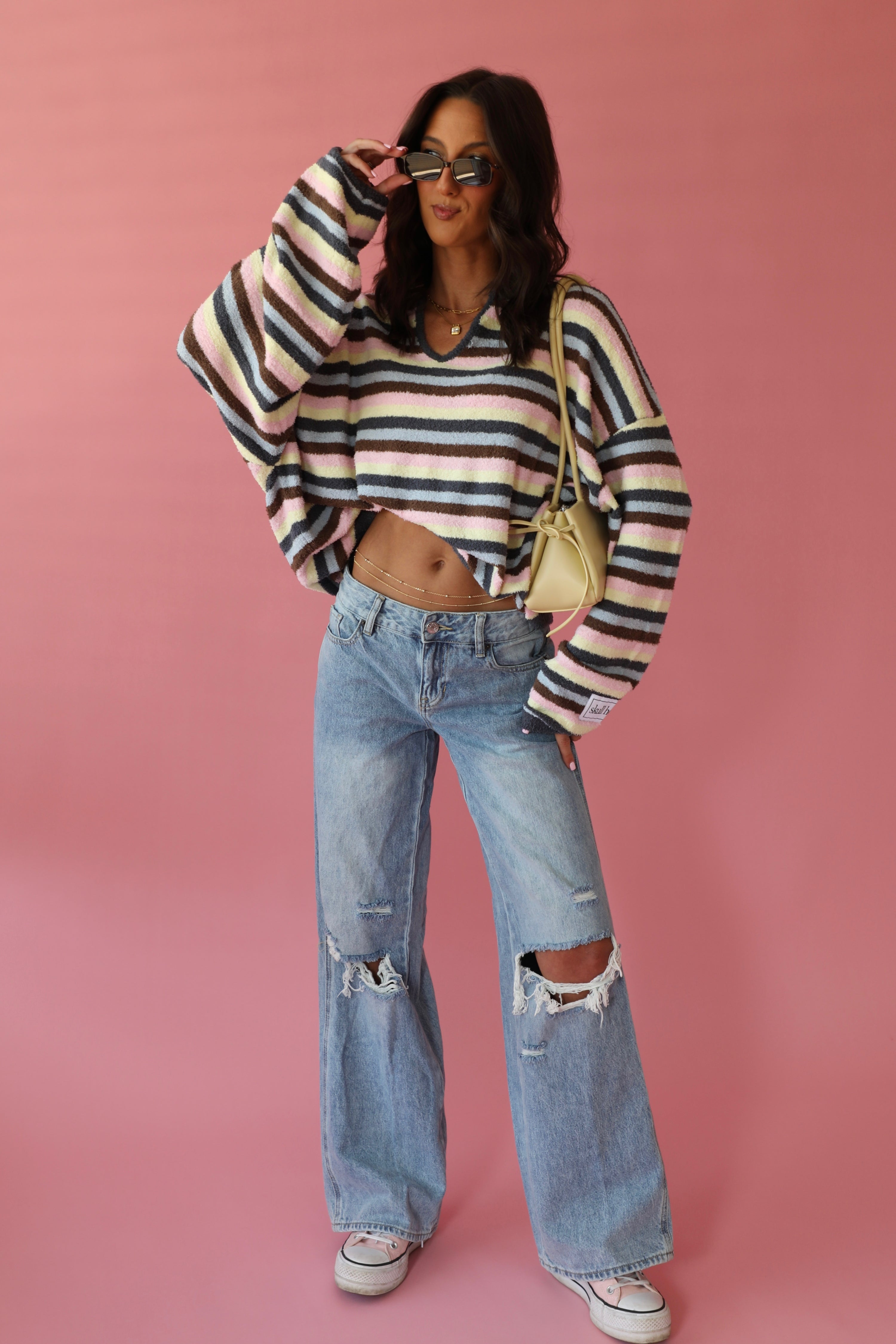 Seashell Sweater: Stripes