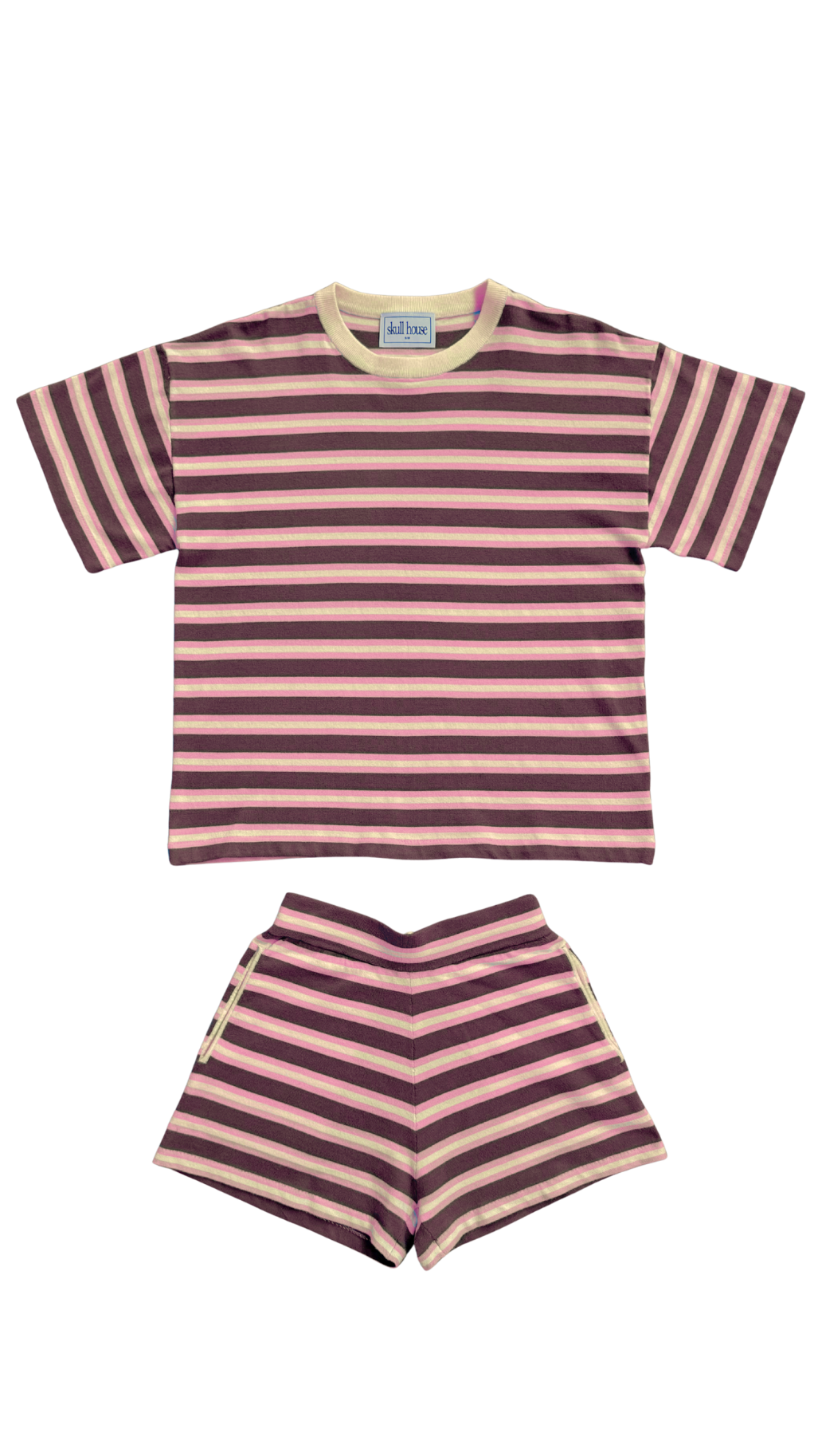 Coconut Set: Brown/Pink