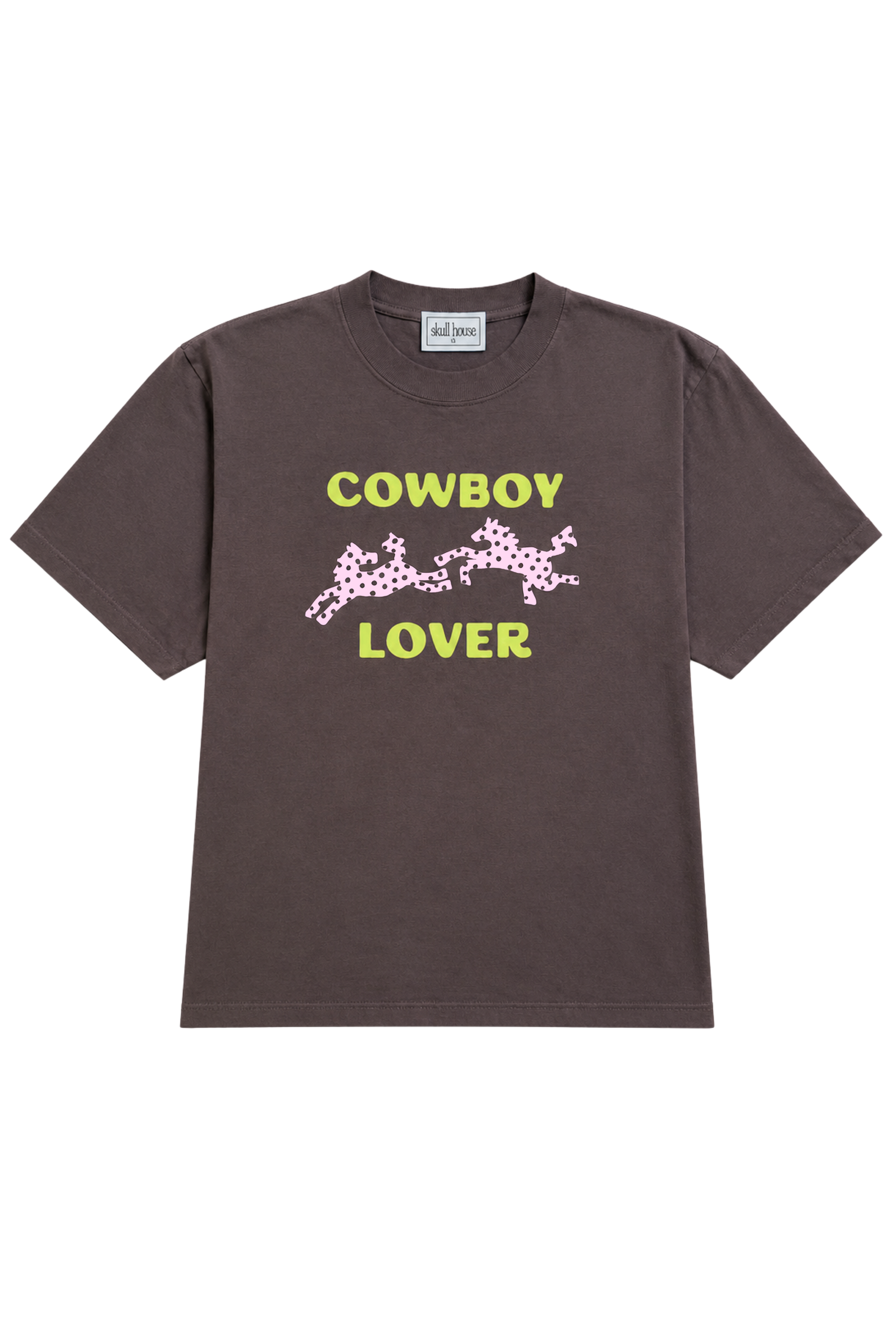 PRE-ORDER: Cowboy Lover Box Tee: Chocolate