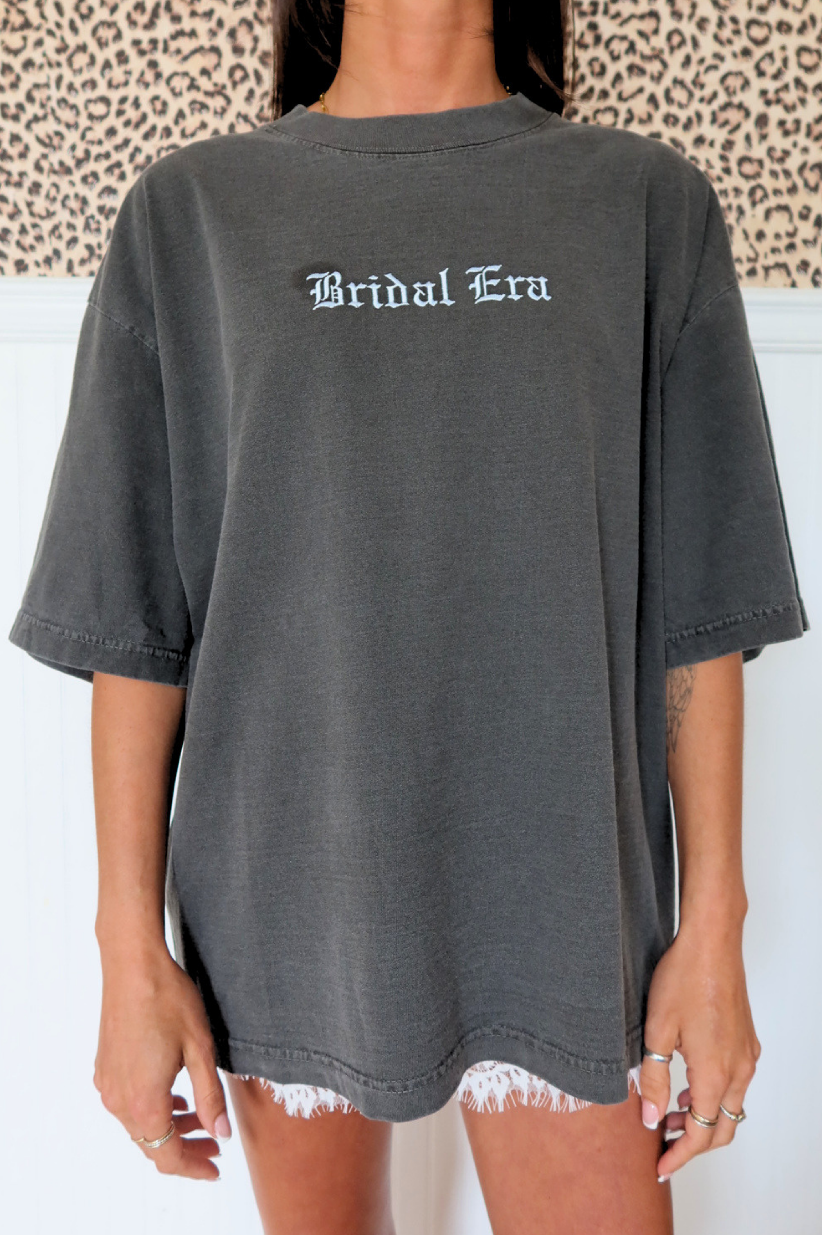 Bridal Era Tee: Charcoal