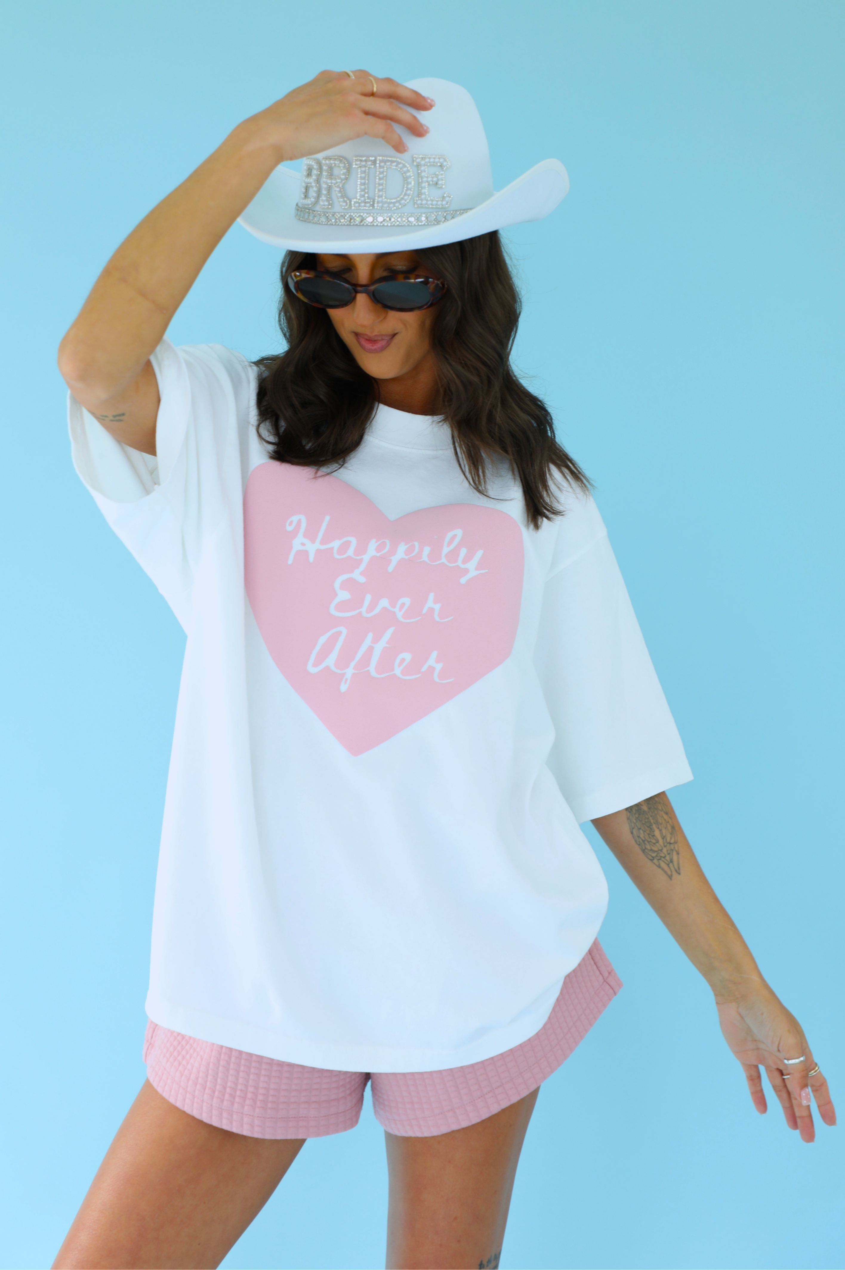 Happily Ever After Tee: White