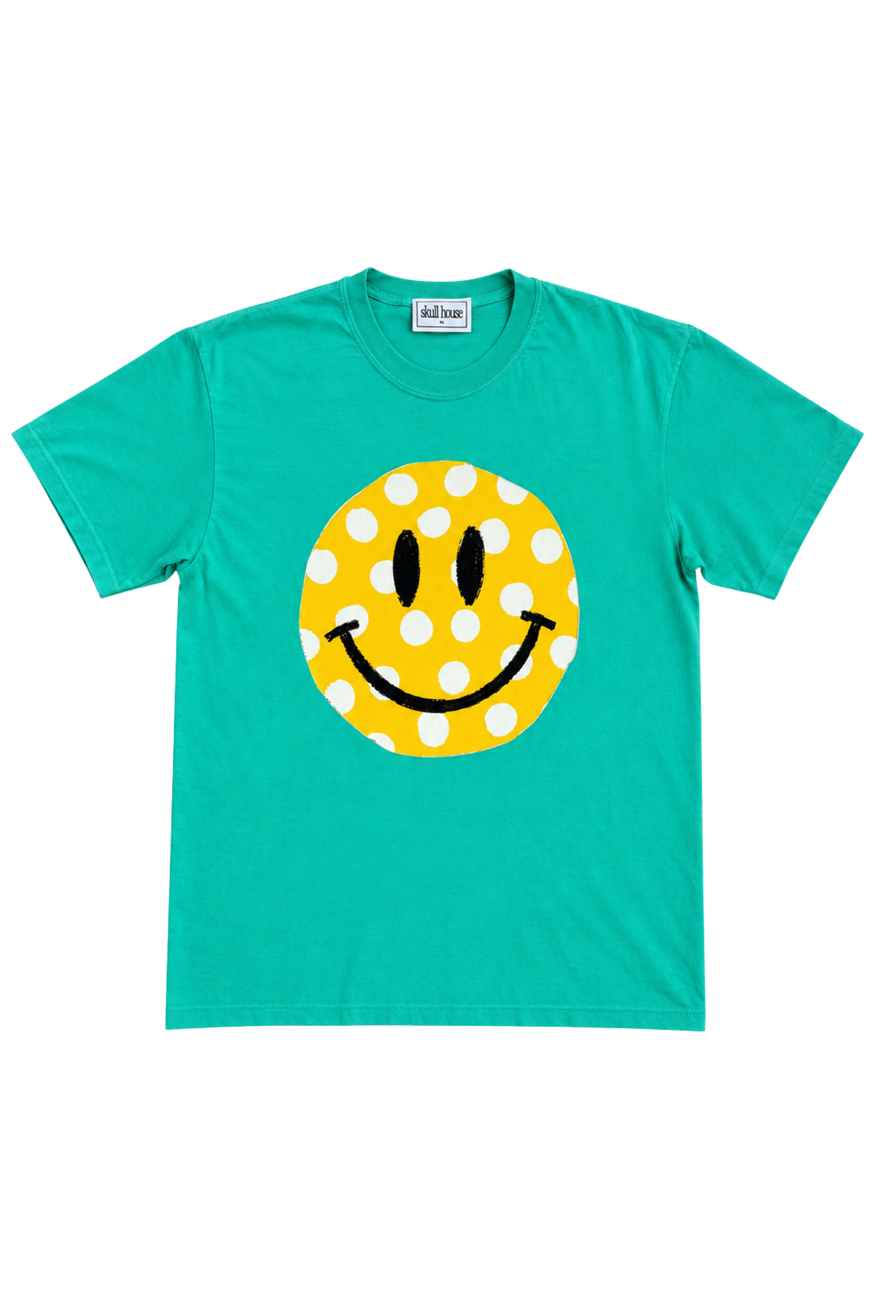 PRE-ORDER: Smiley Classic Tee: Green/Butter
