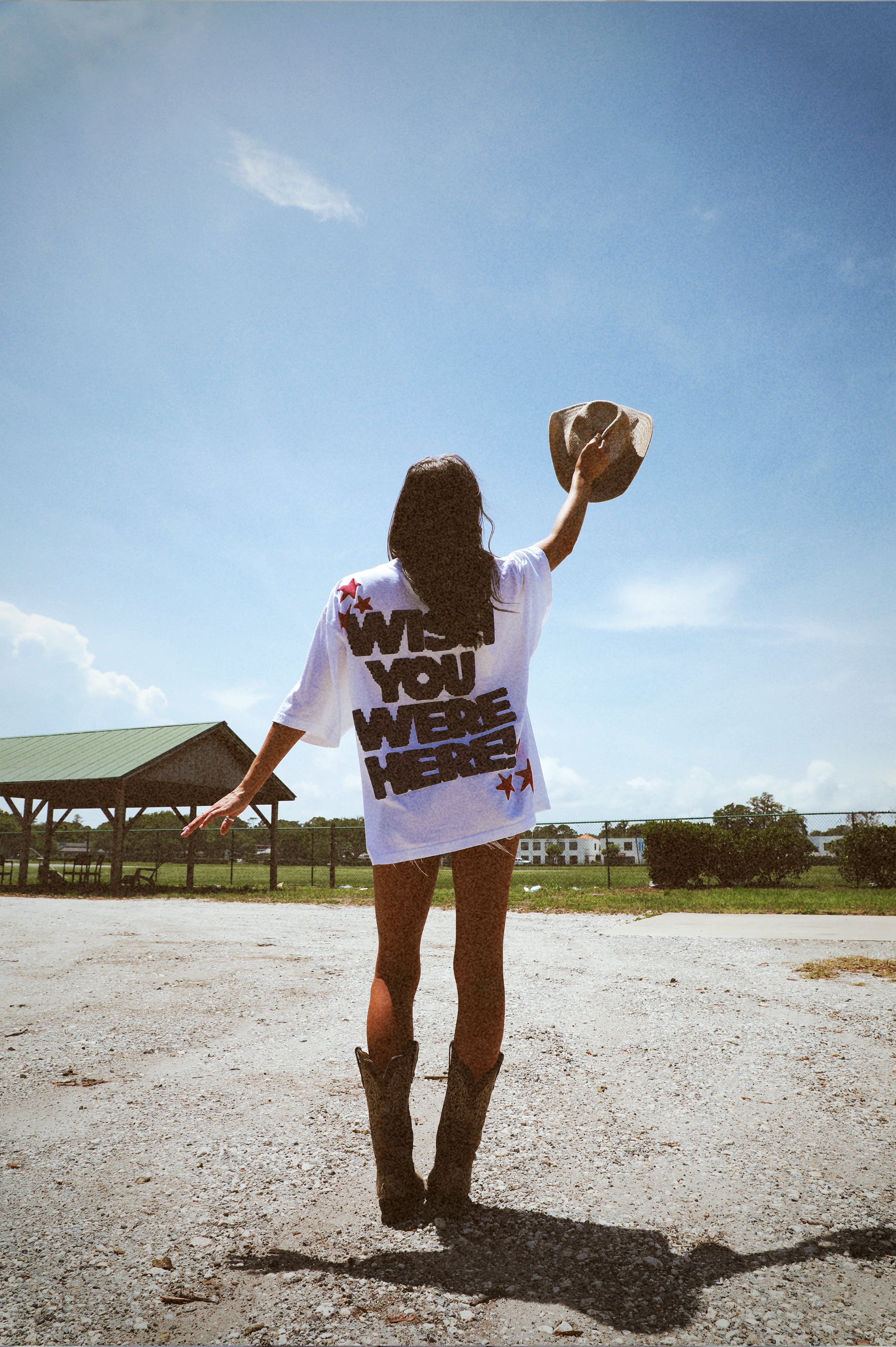 PRE-ORDER: Wish You Were Here Tee: White
