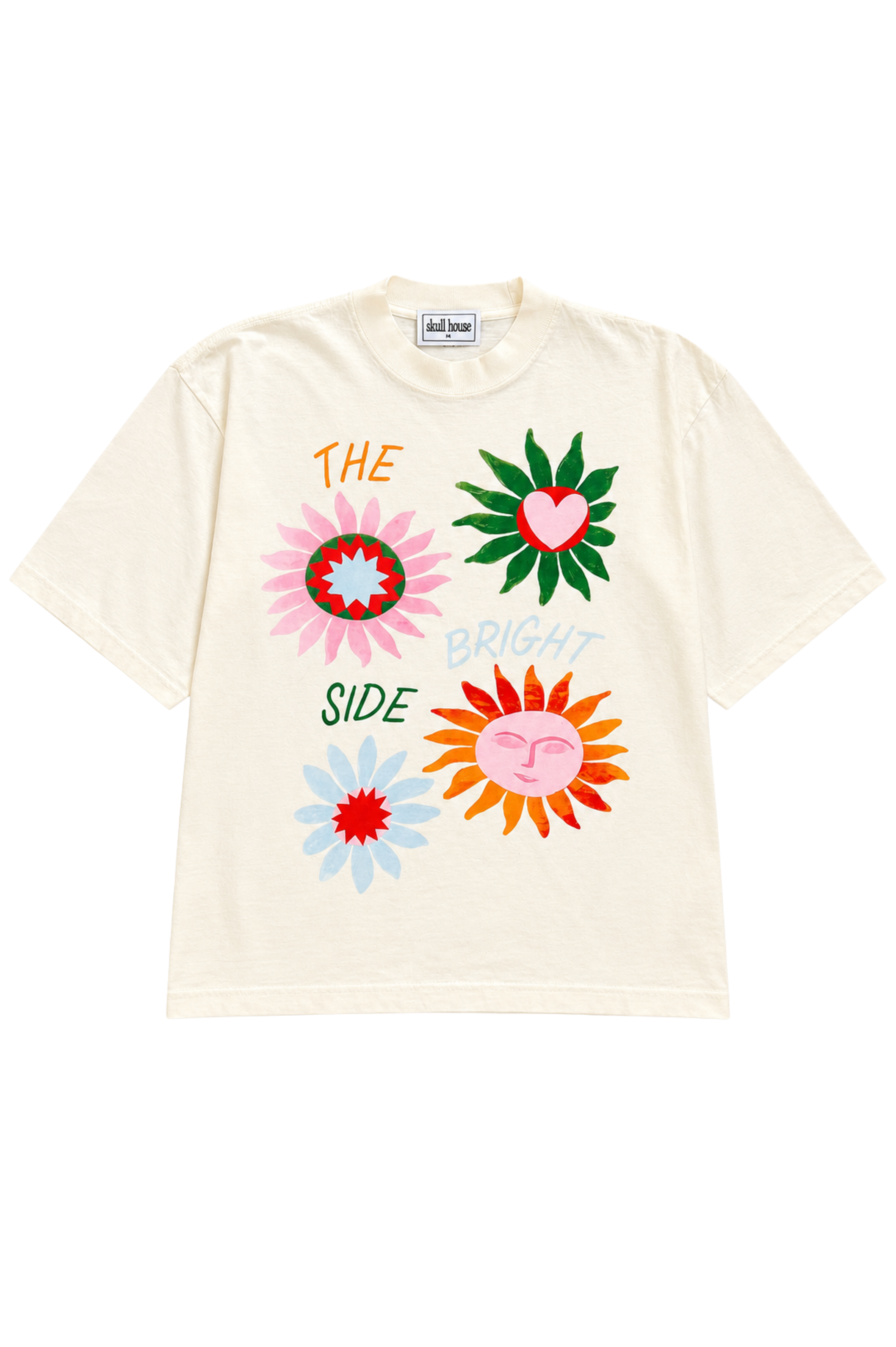 PRE-ORDER: Bright Side Box Tee: Vanilla