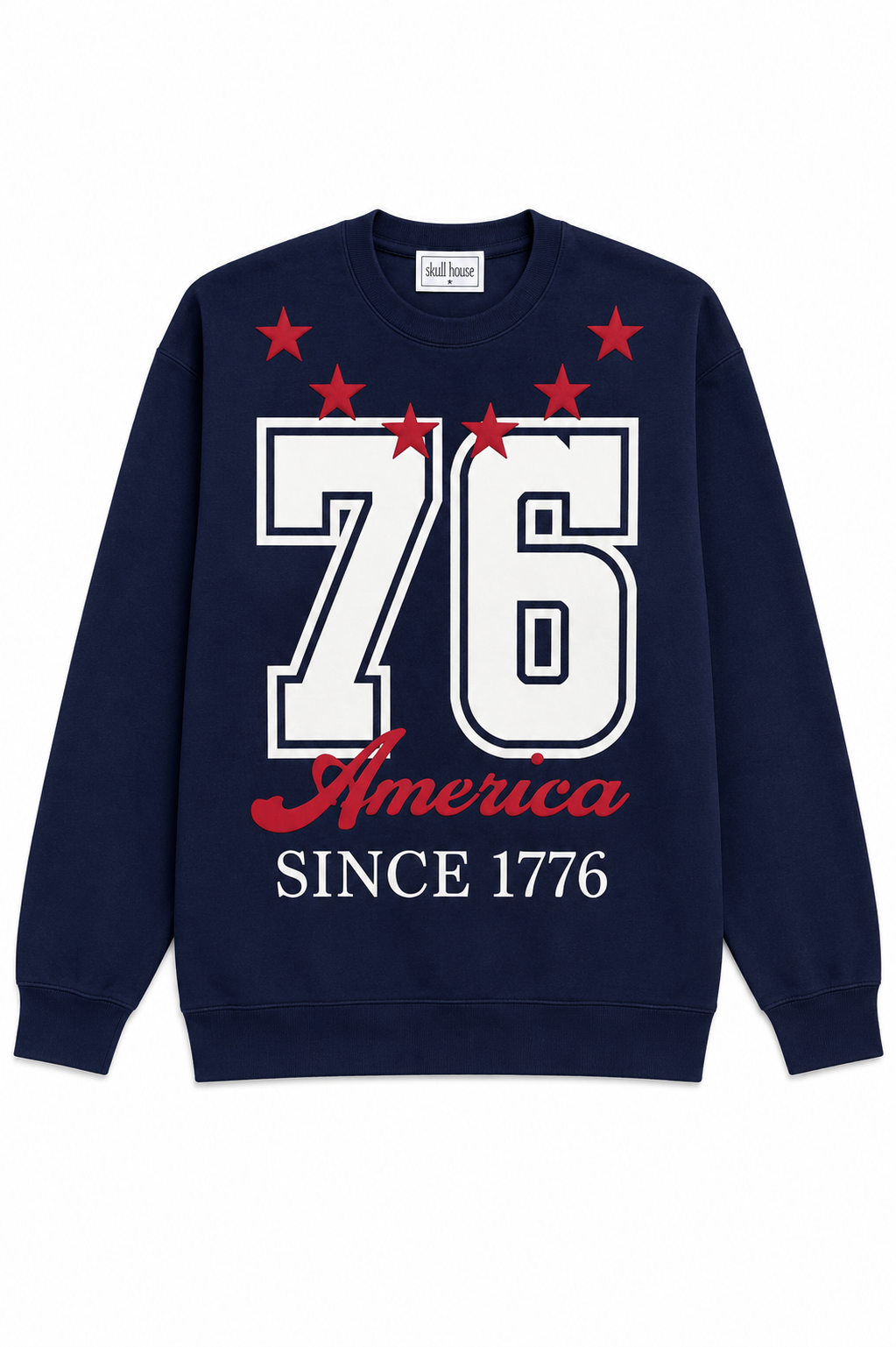 PRE-ORDER: 1776 Crewneck: Vintage Navy