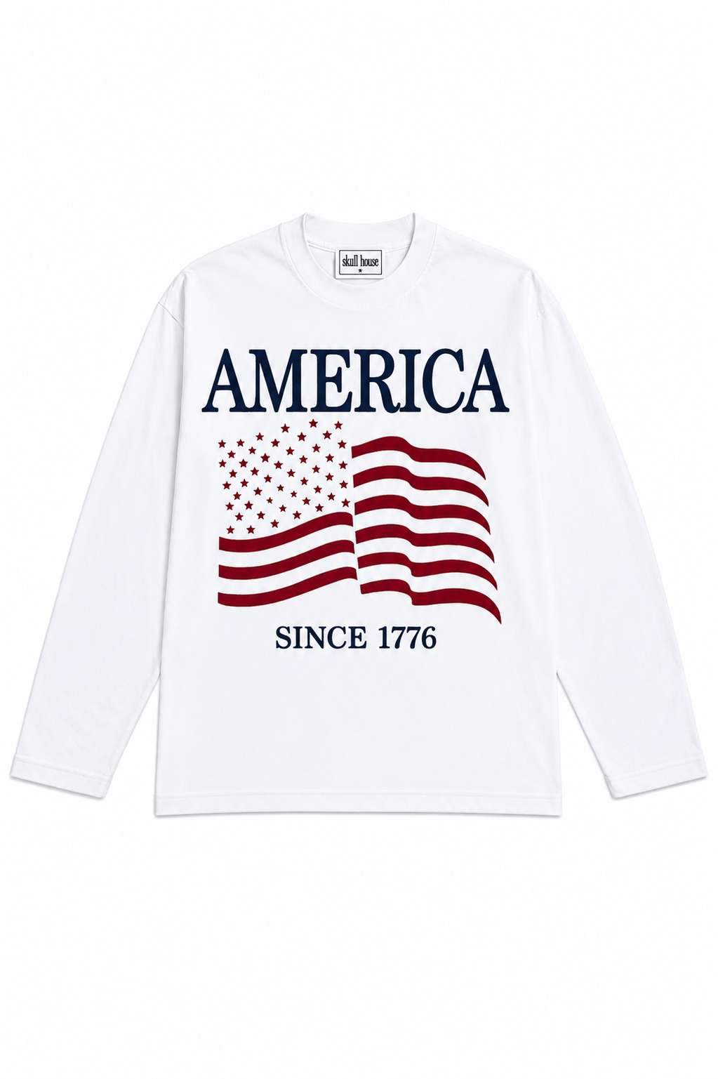 PRE-ORDER: America Daily Tee: White