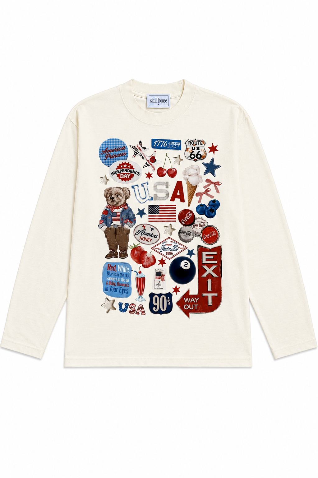 PRE-ORDER: Scrapbook USA Daily Tee: Vanilla
