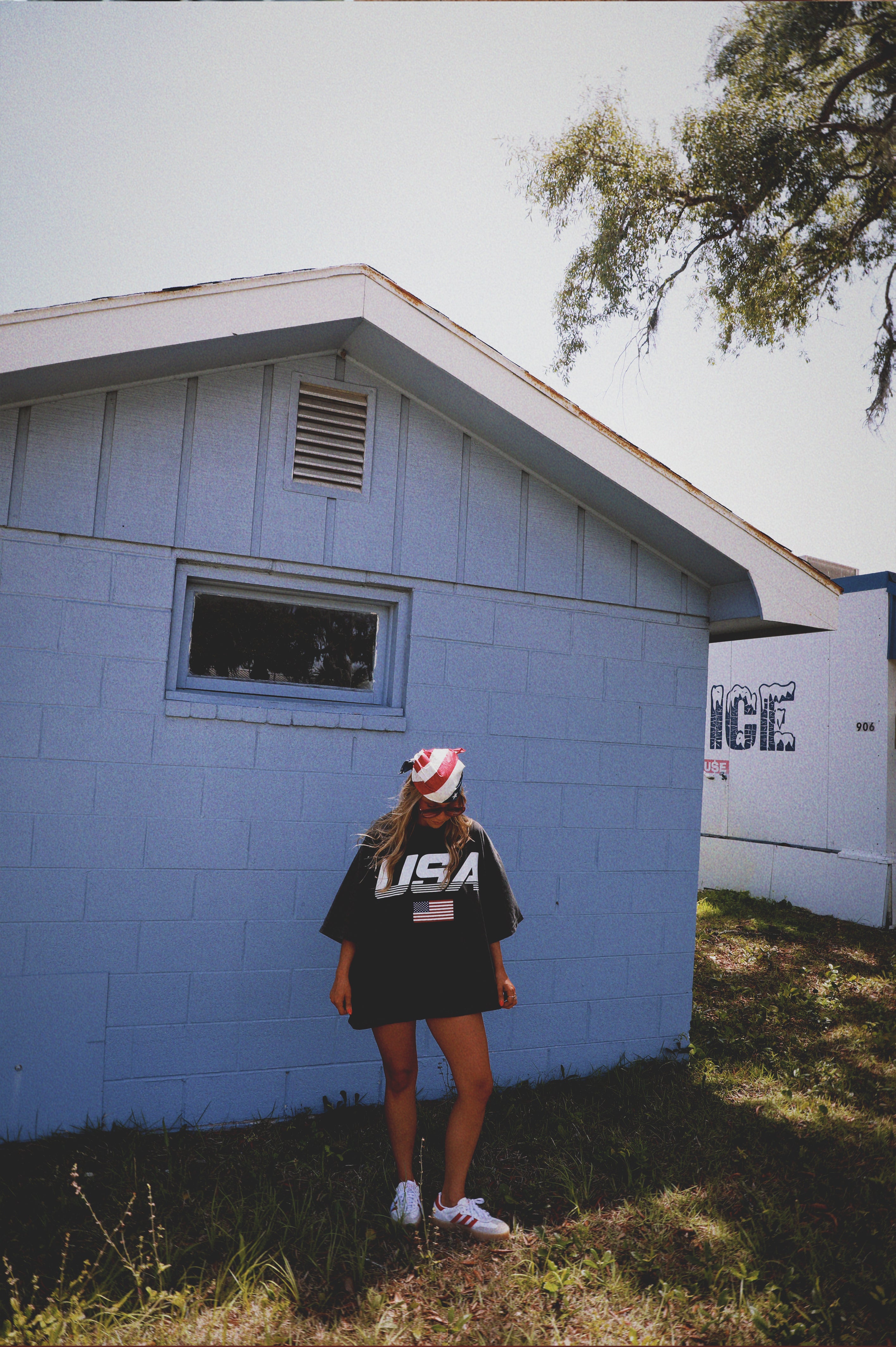 PRE-ORDER: USA Sport Tee: Charcoal