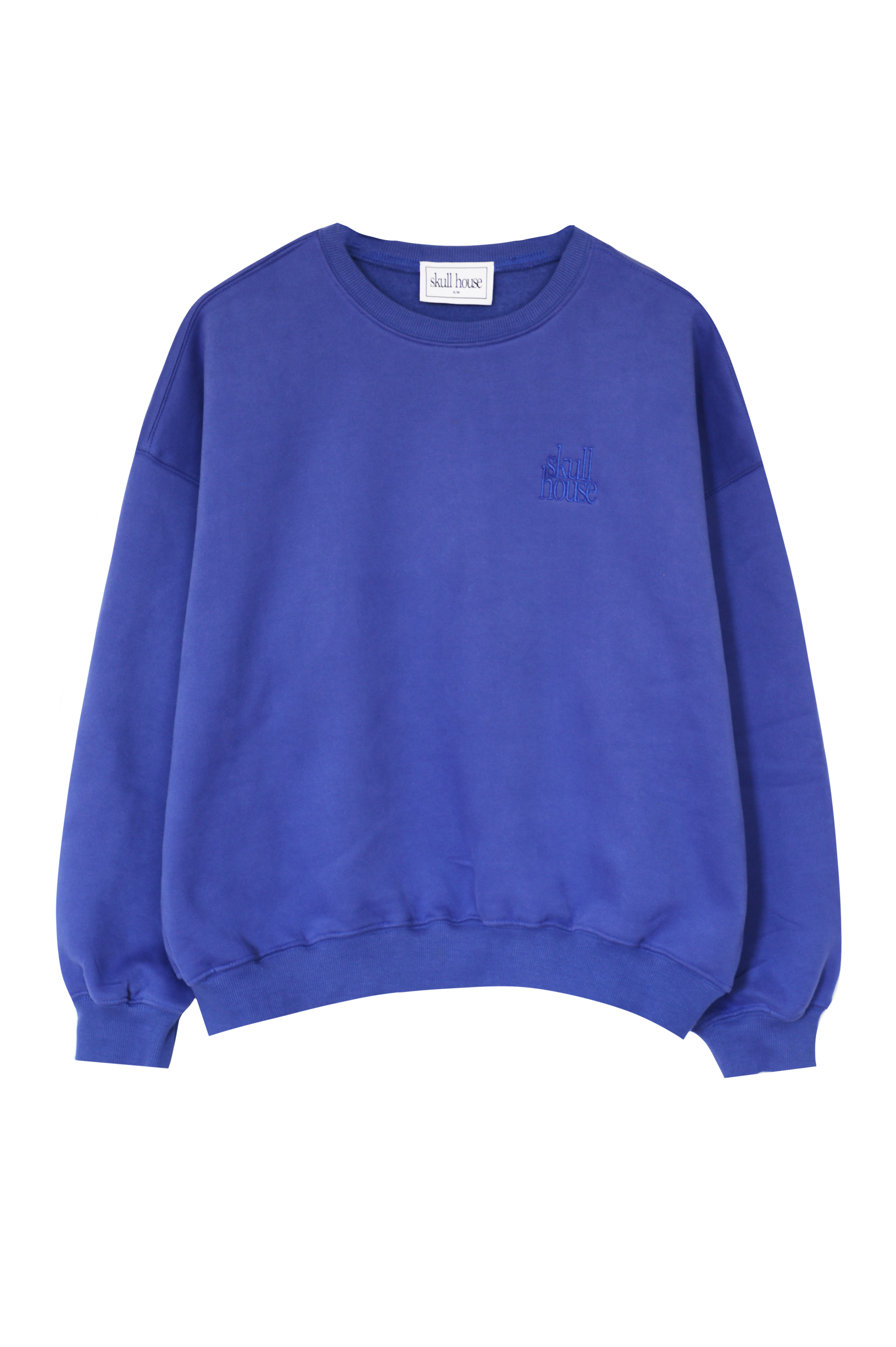 Powerhouse Crewneck: Blue