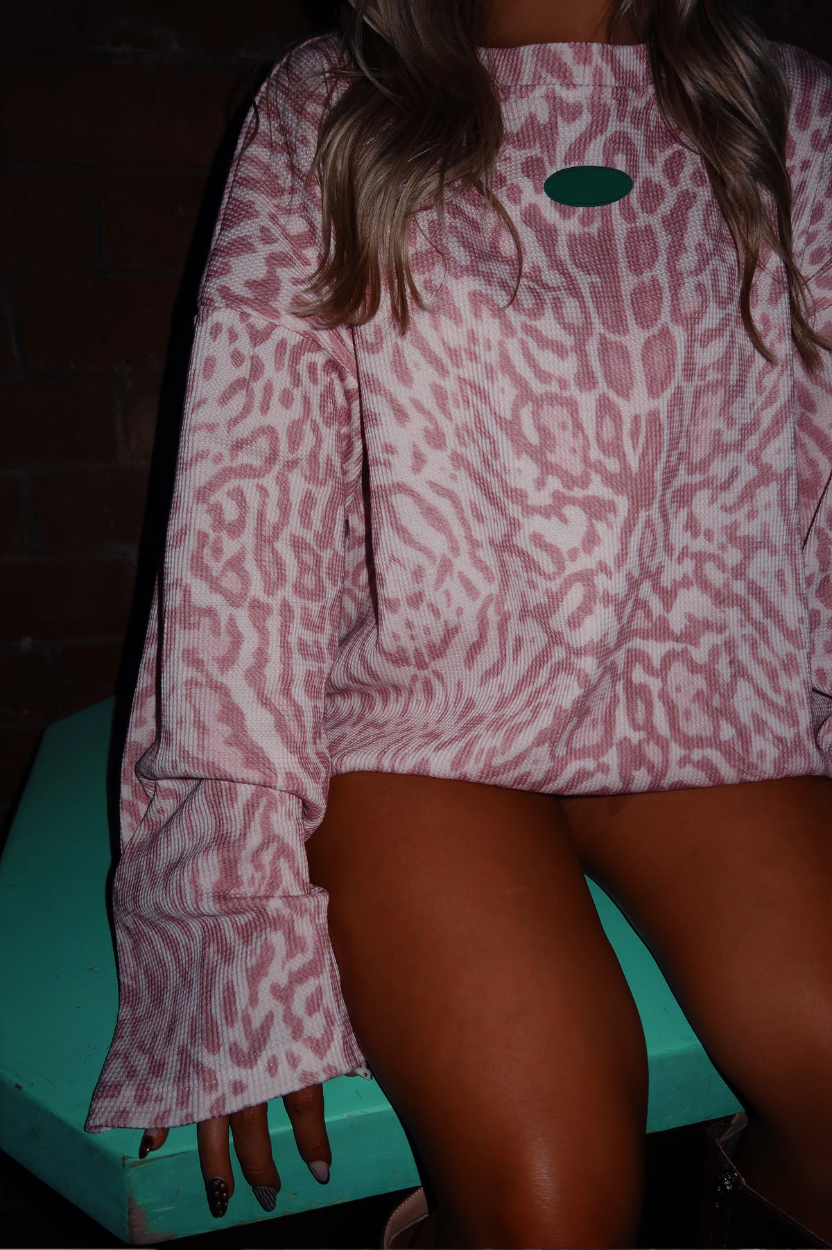 Wild Waffle Tee: Cheetah