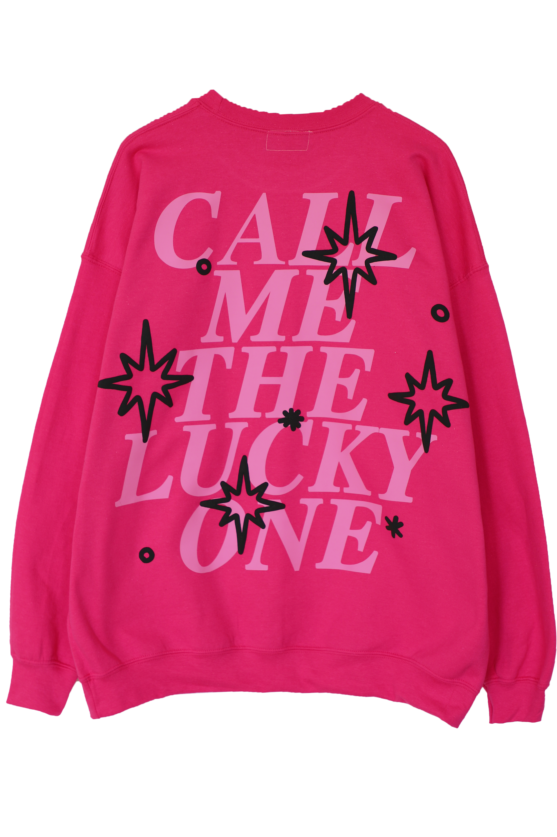 Lucky One Crewneck: Pink