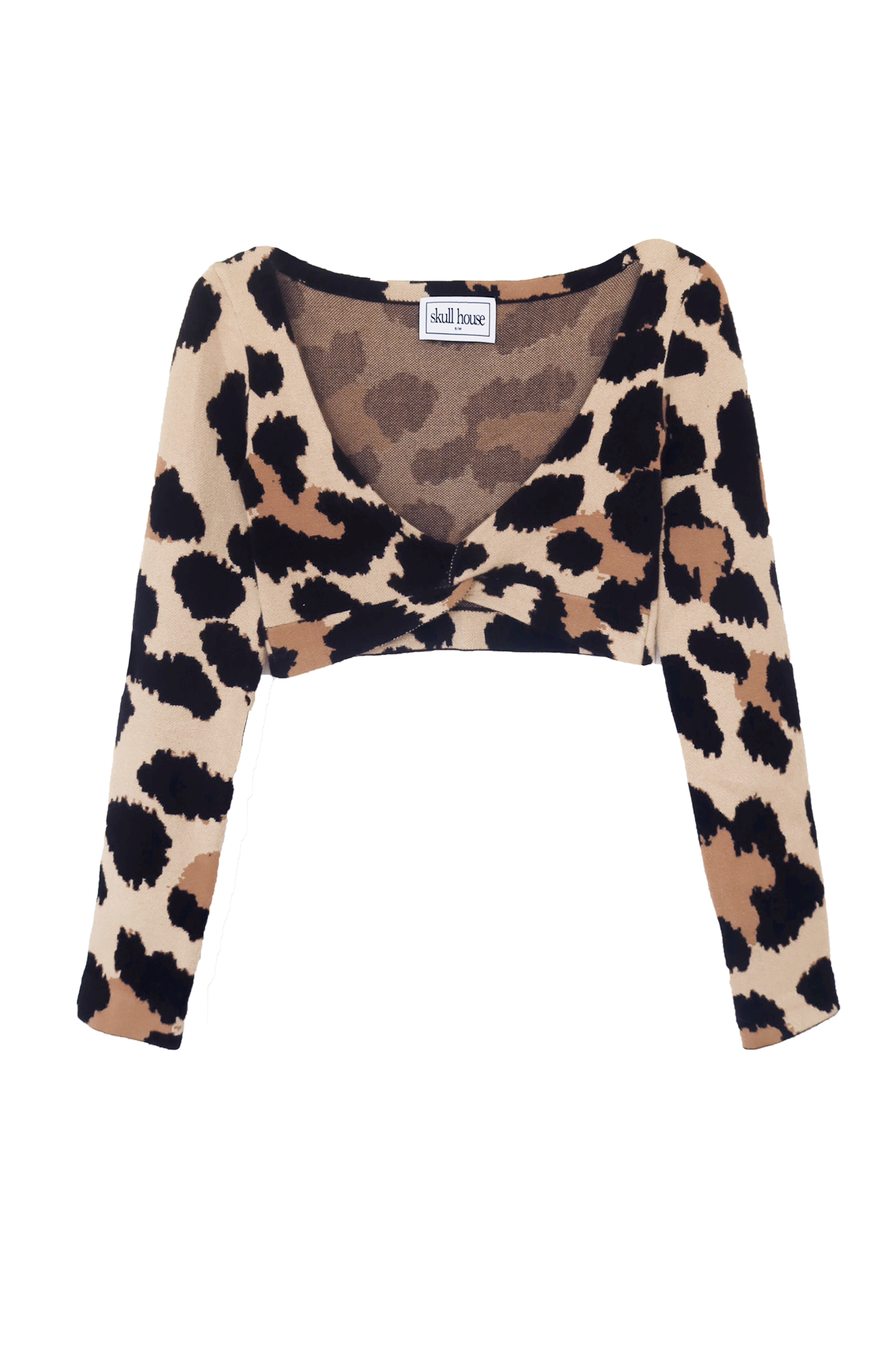 Wild Night Twist Top: Cheetah