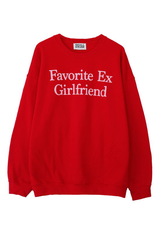 Favorite Ex Crewneck: Cherry