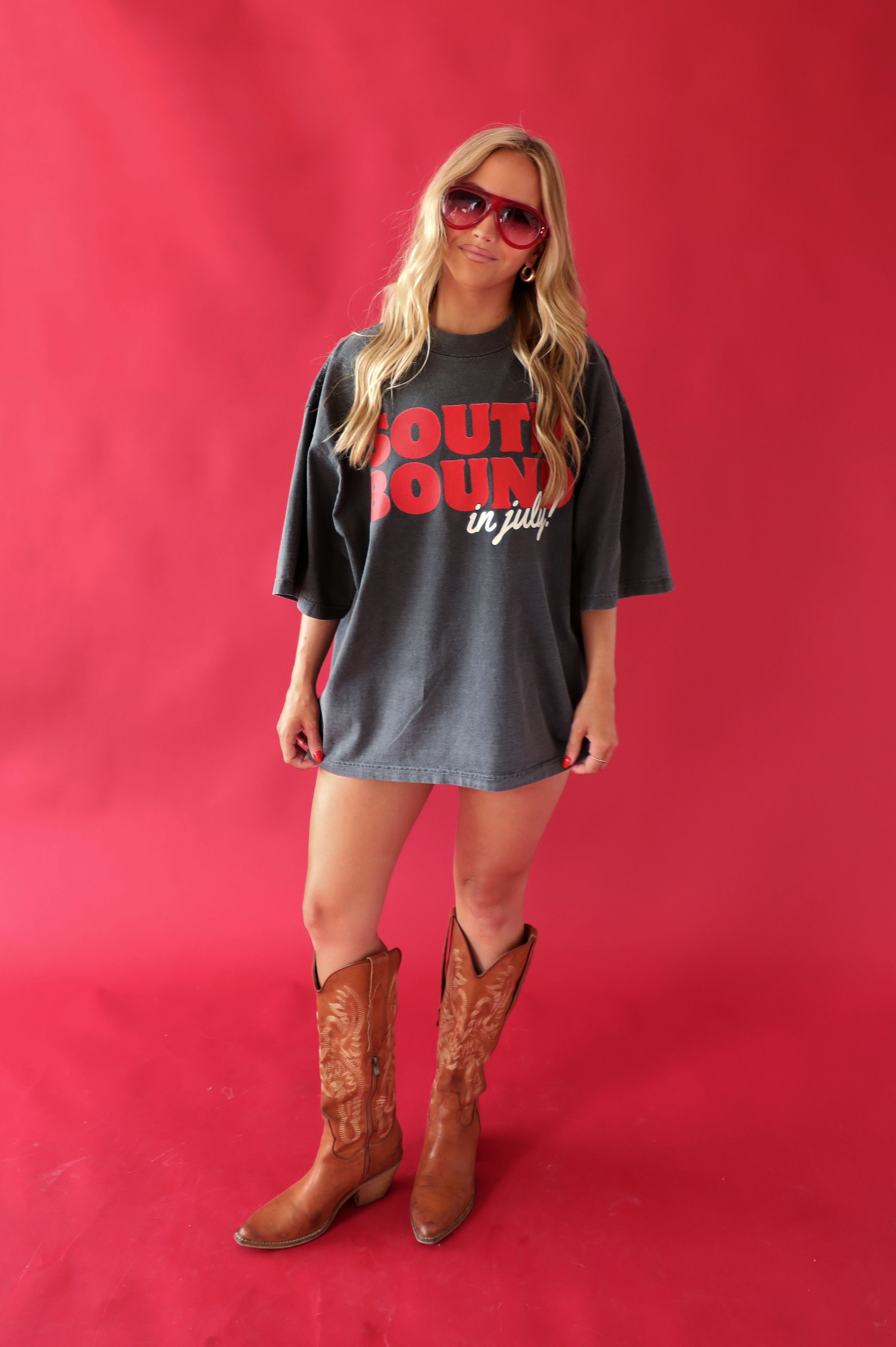 PRE-ORDER: Southbound Tee: Charcoal