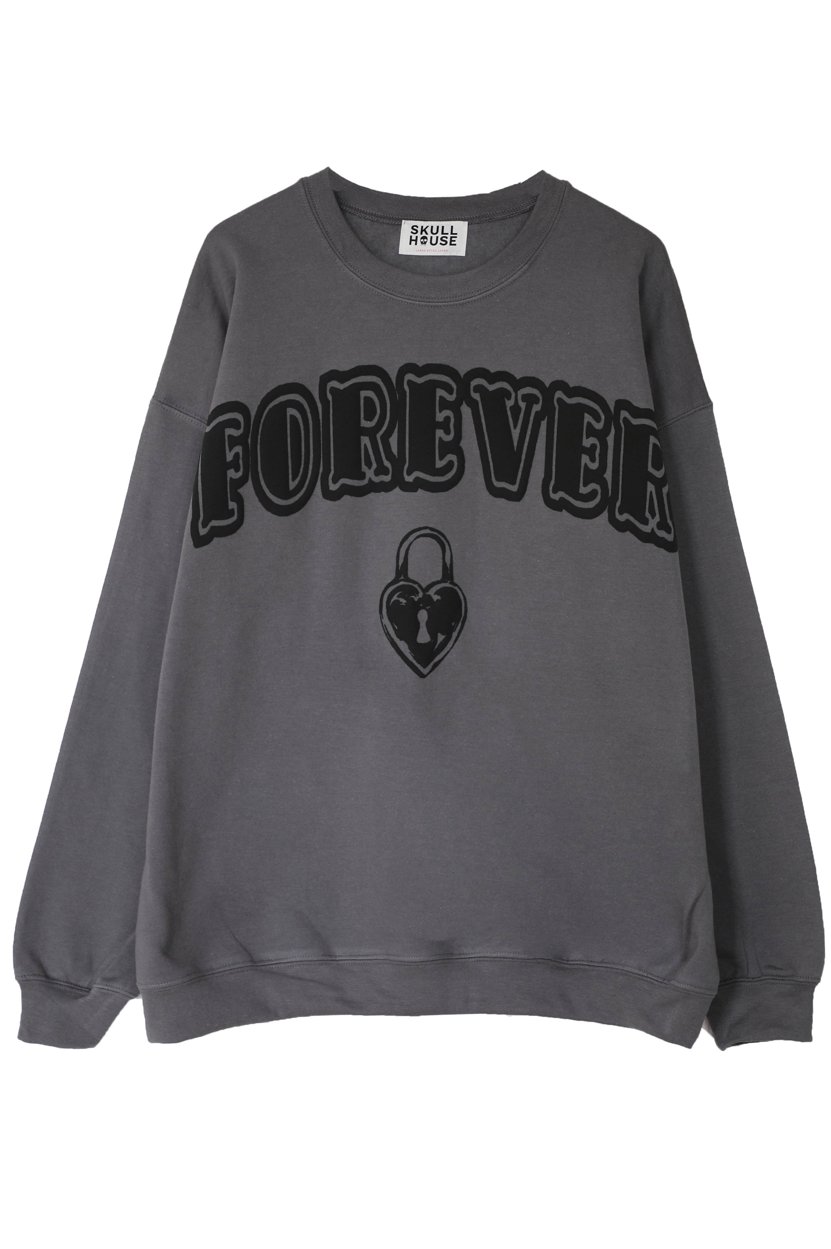 Forever Crewneck: Charcoal