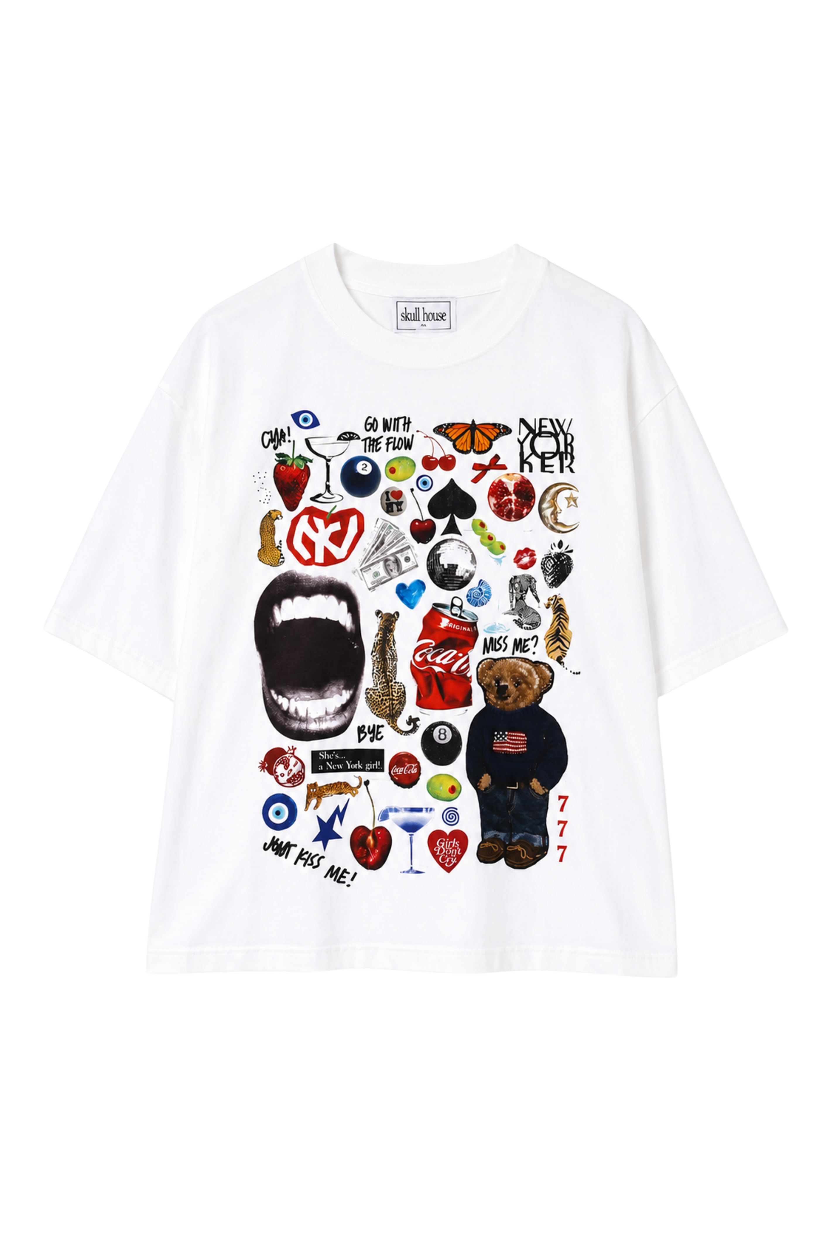 PRE-ORDER: Bear Box Tee: White