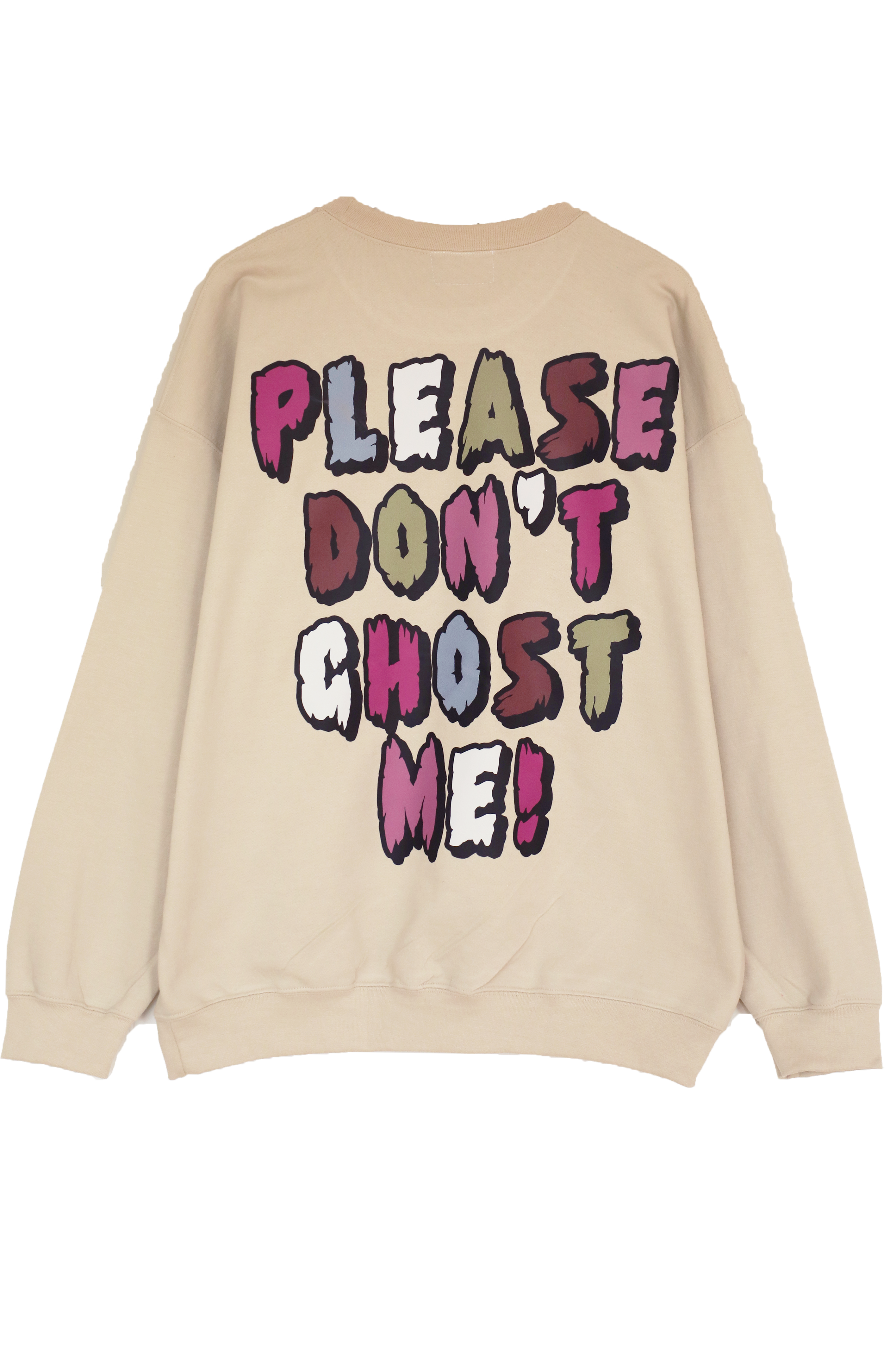 Don't Ghost Me Crewneck: Sand