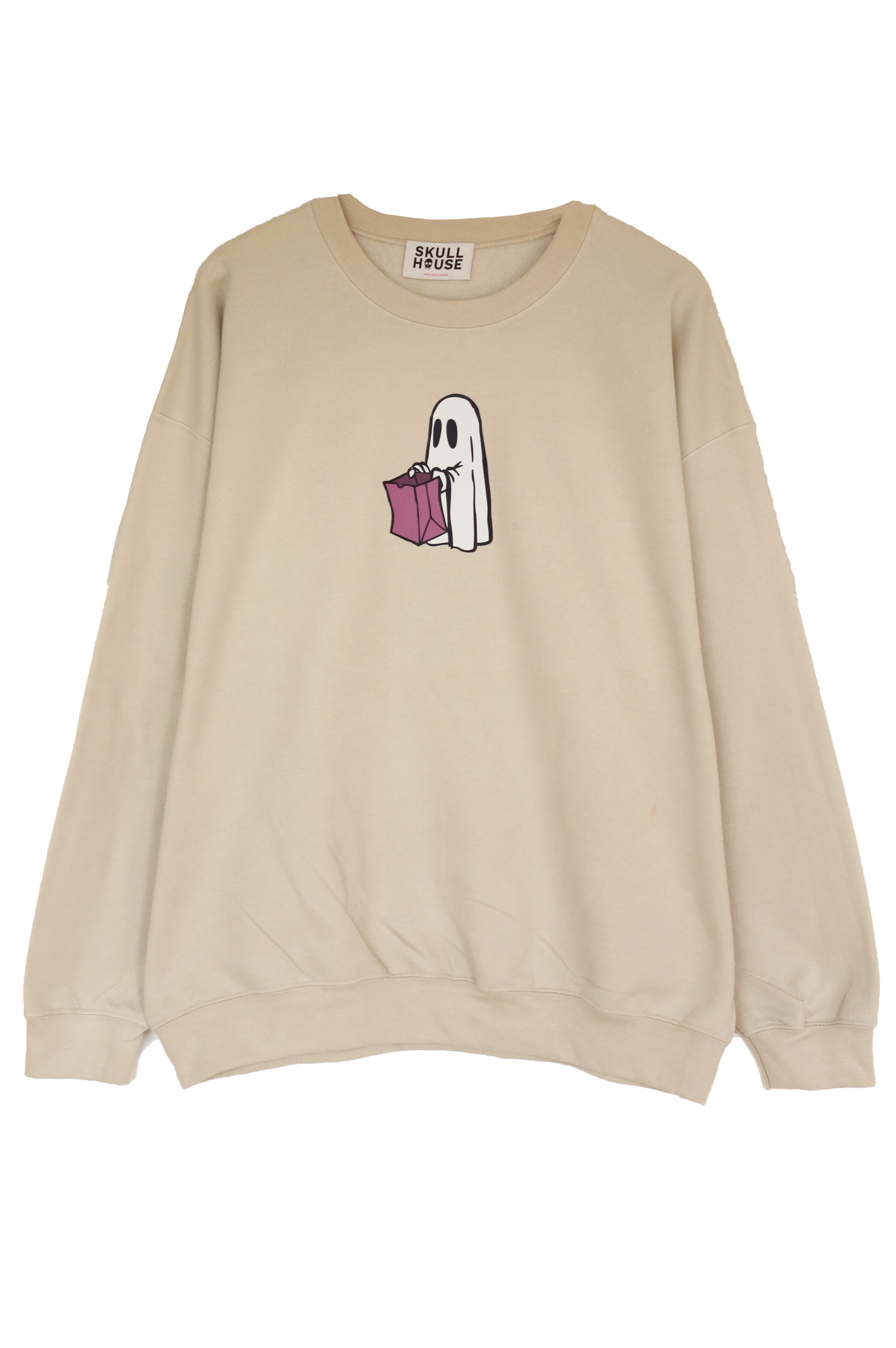 Don't Ghost Me Crewneck: Sand