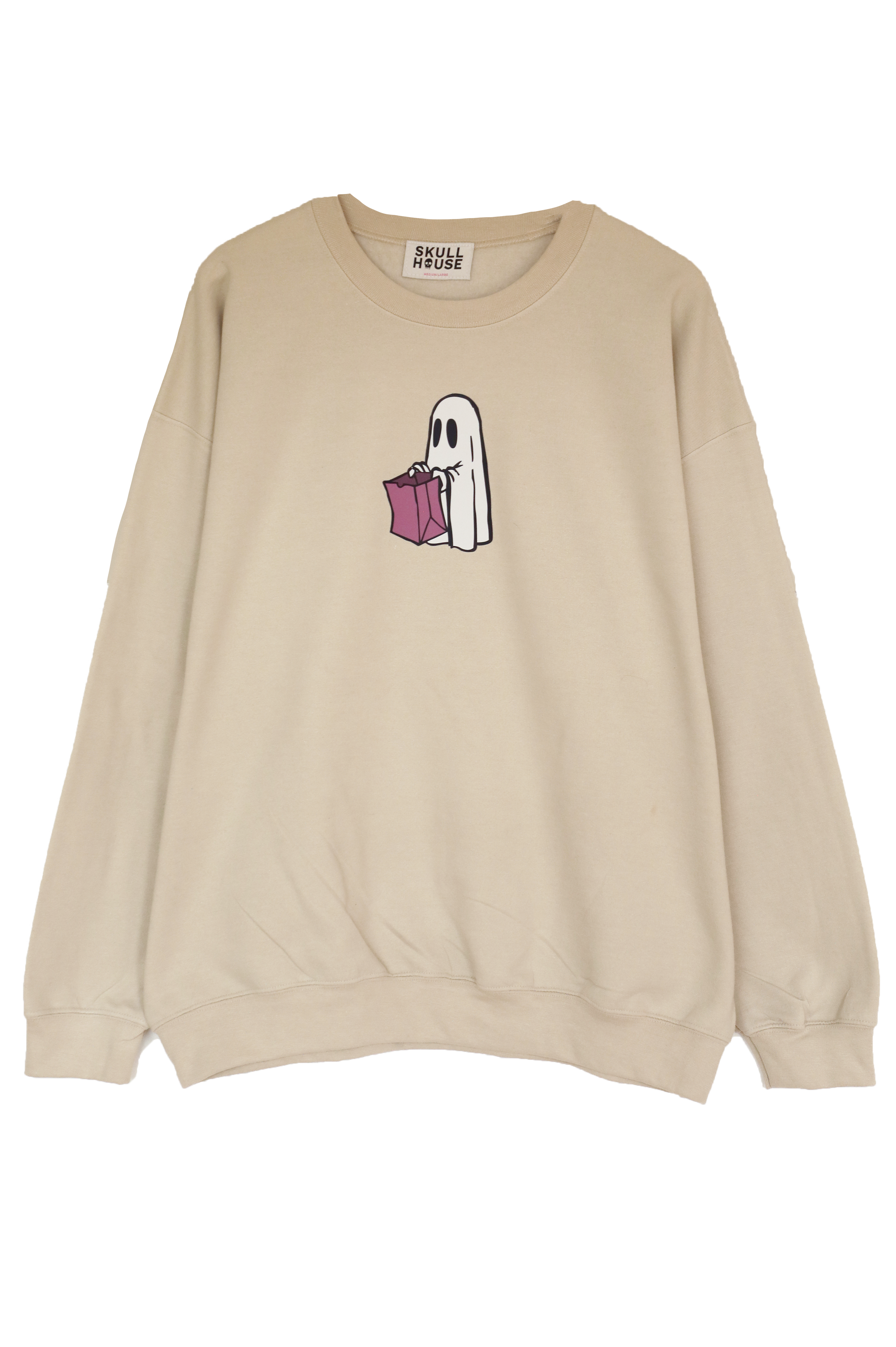 Don't Ghost Me Crewneck: Sand