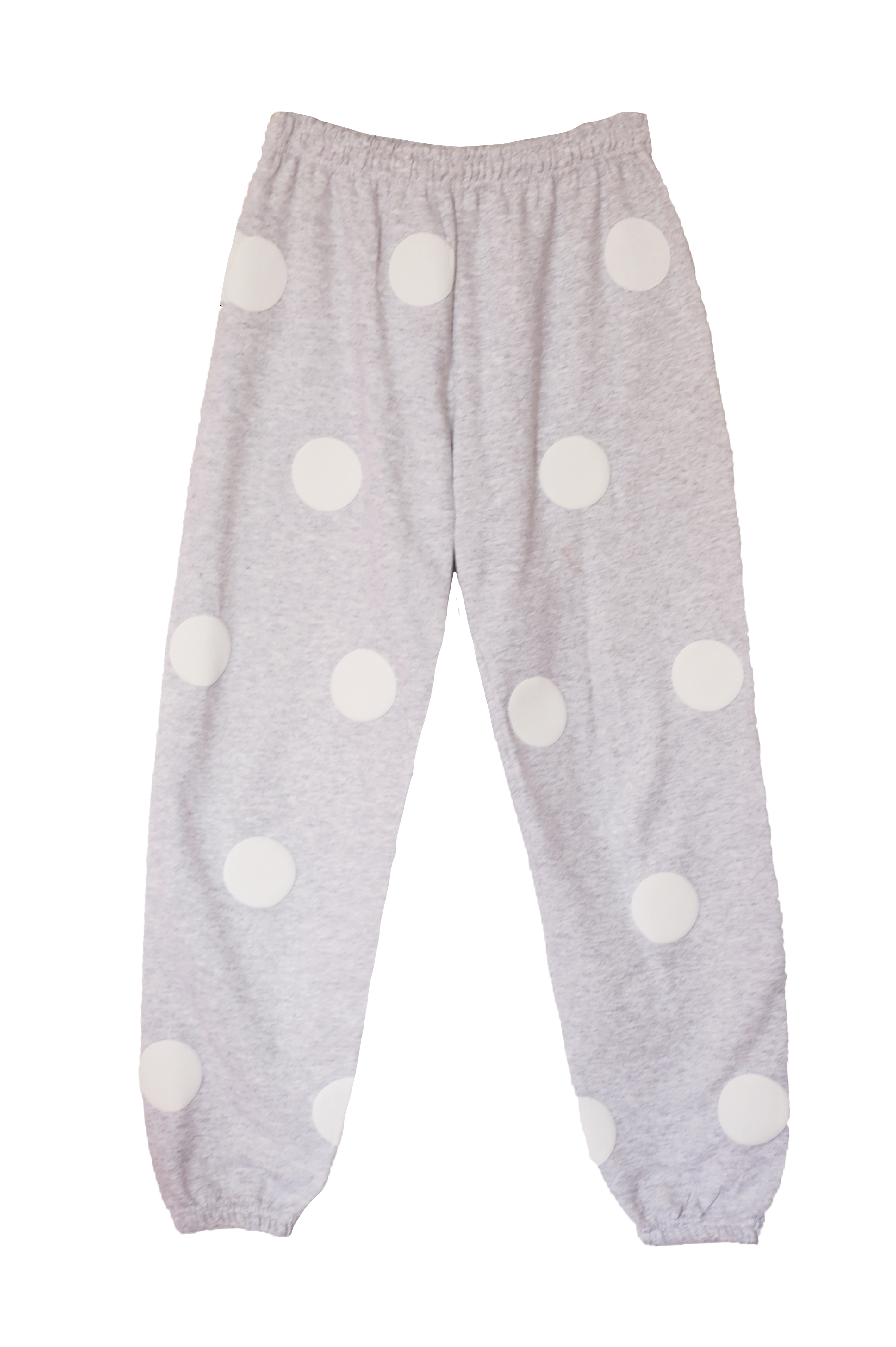 PRE-ORDER: Polka Dot Joggers: Ash