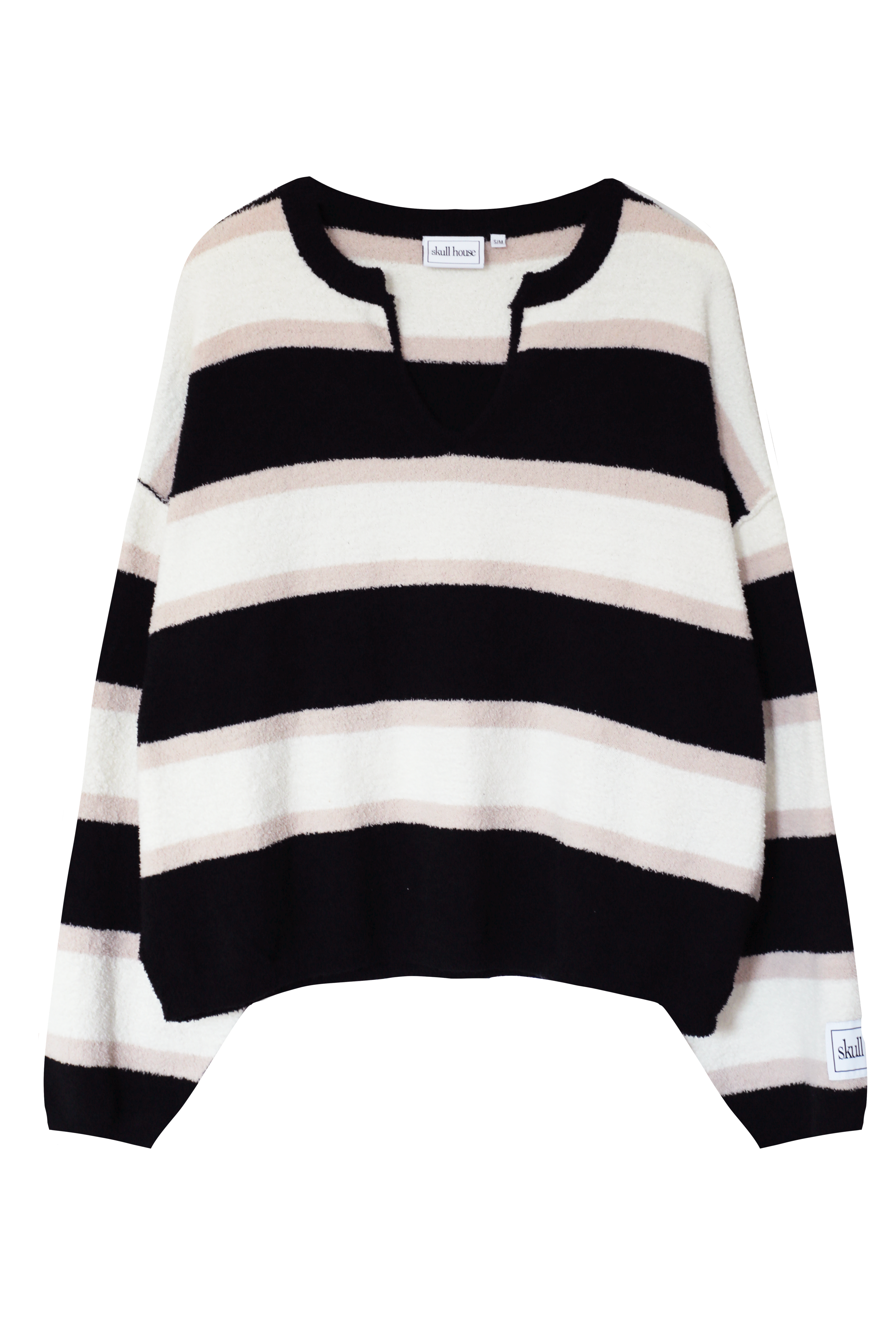 Shadow Sweater: Black Stripe