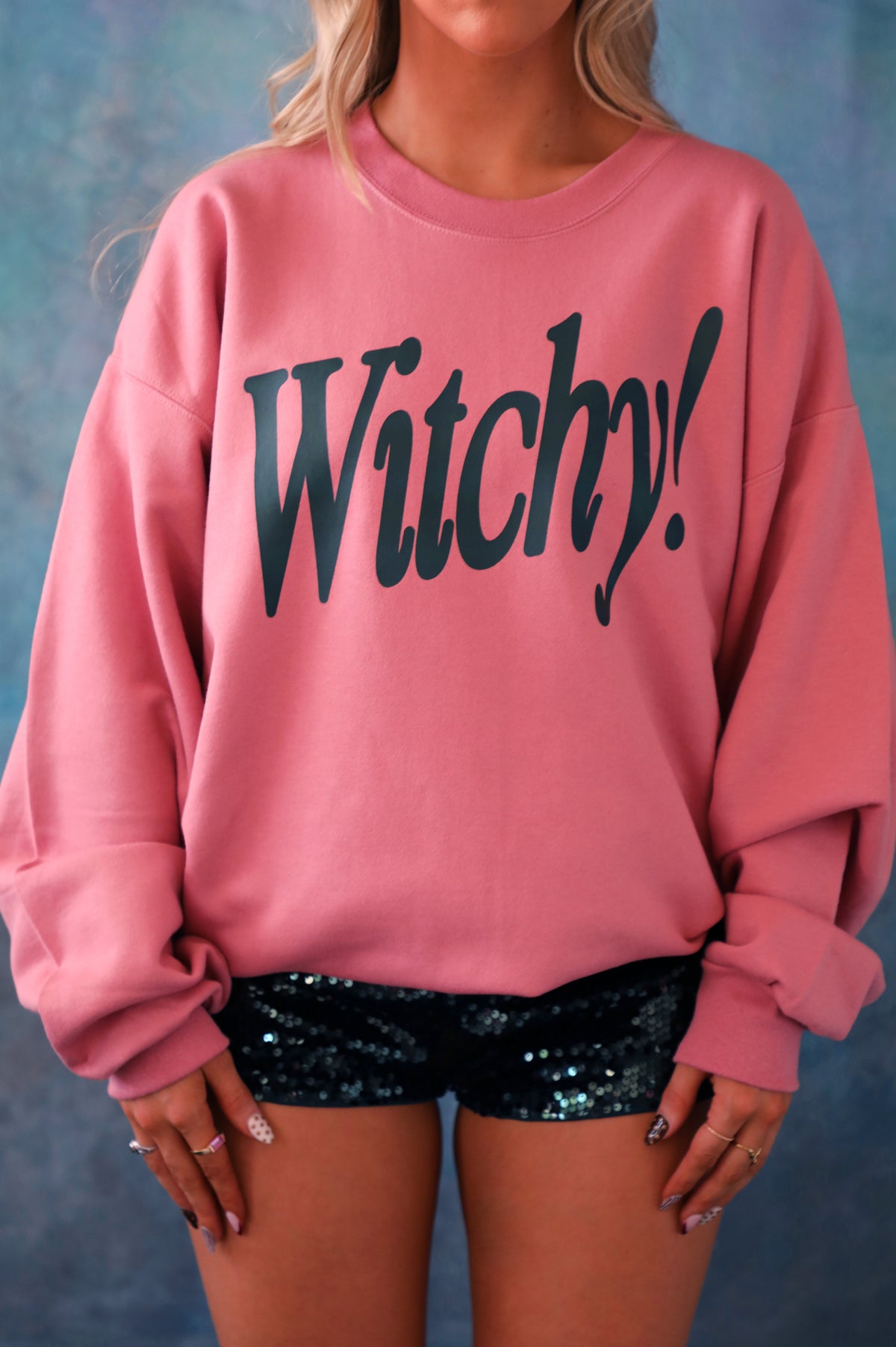 Witchy Crewneck: Mauve