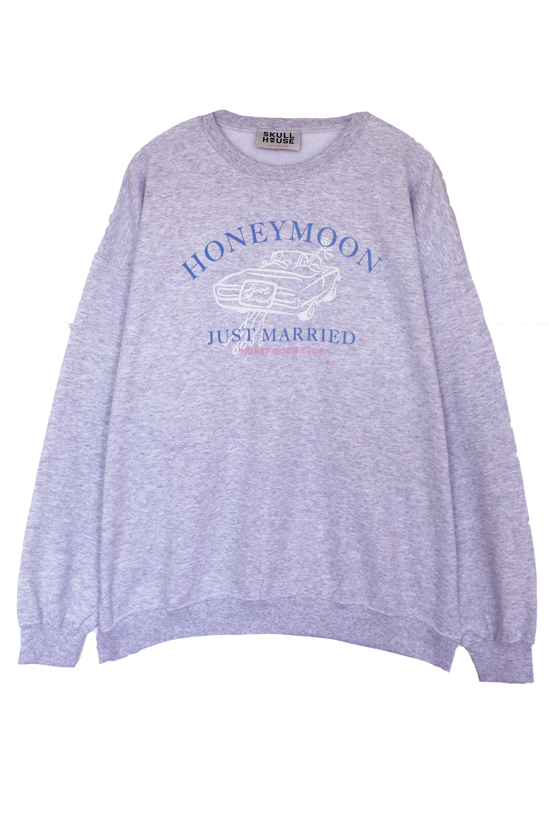 Honeymoon Club Crewneck: Ash