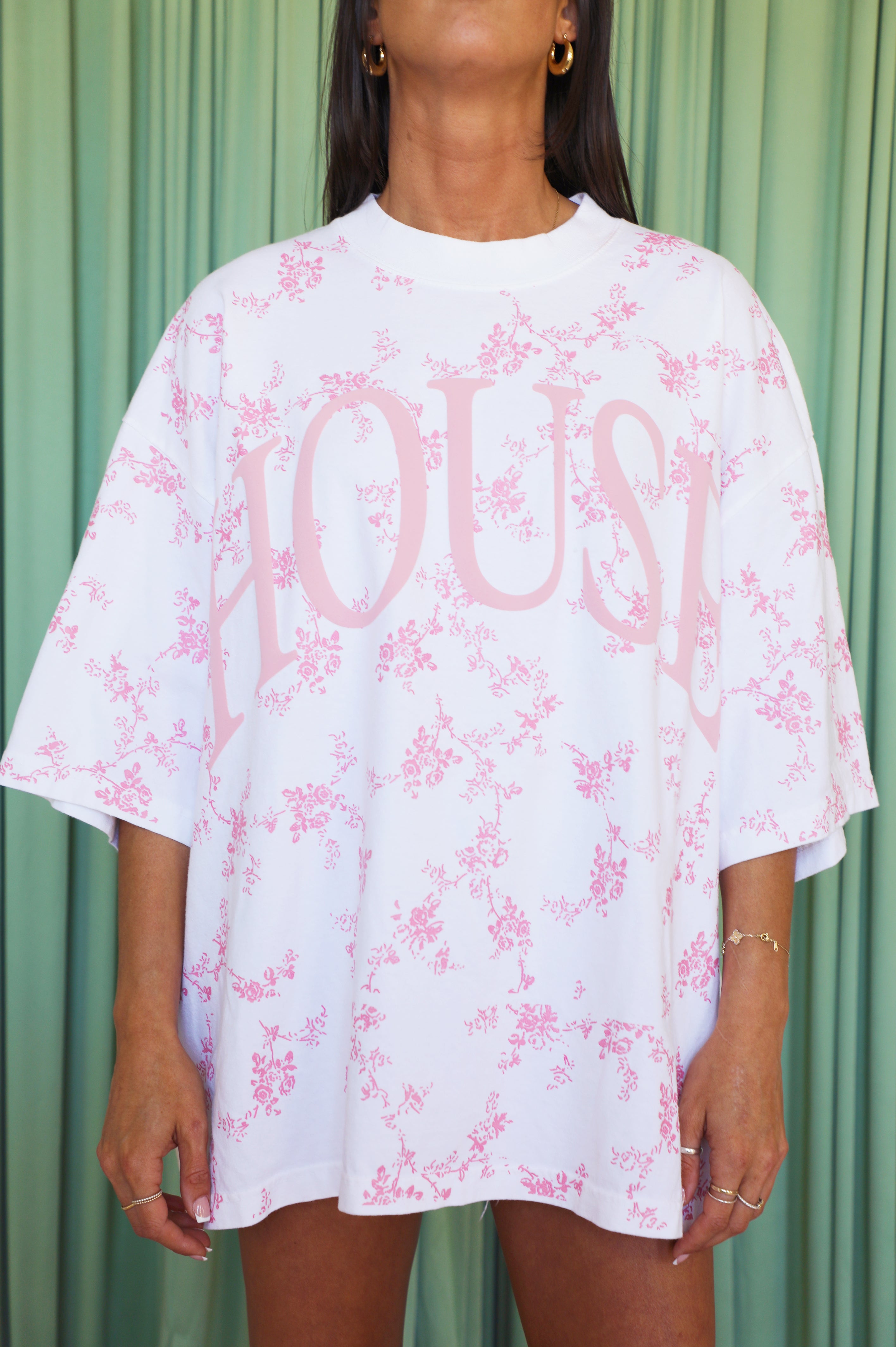 House Box Tee: Pink – Skull House Designs