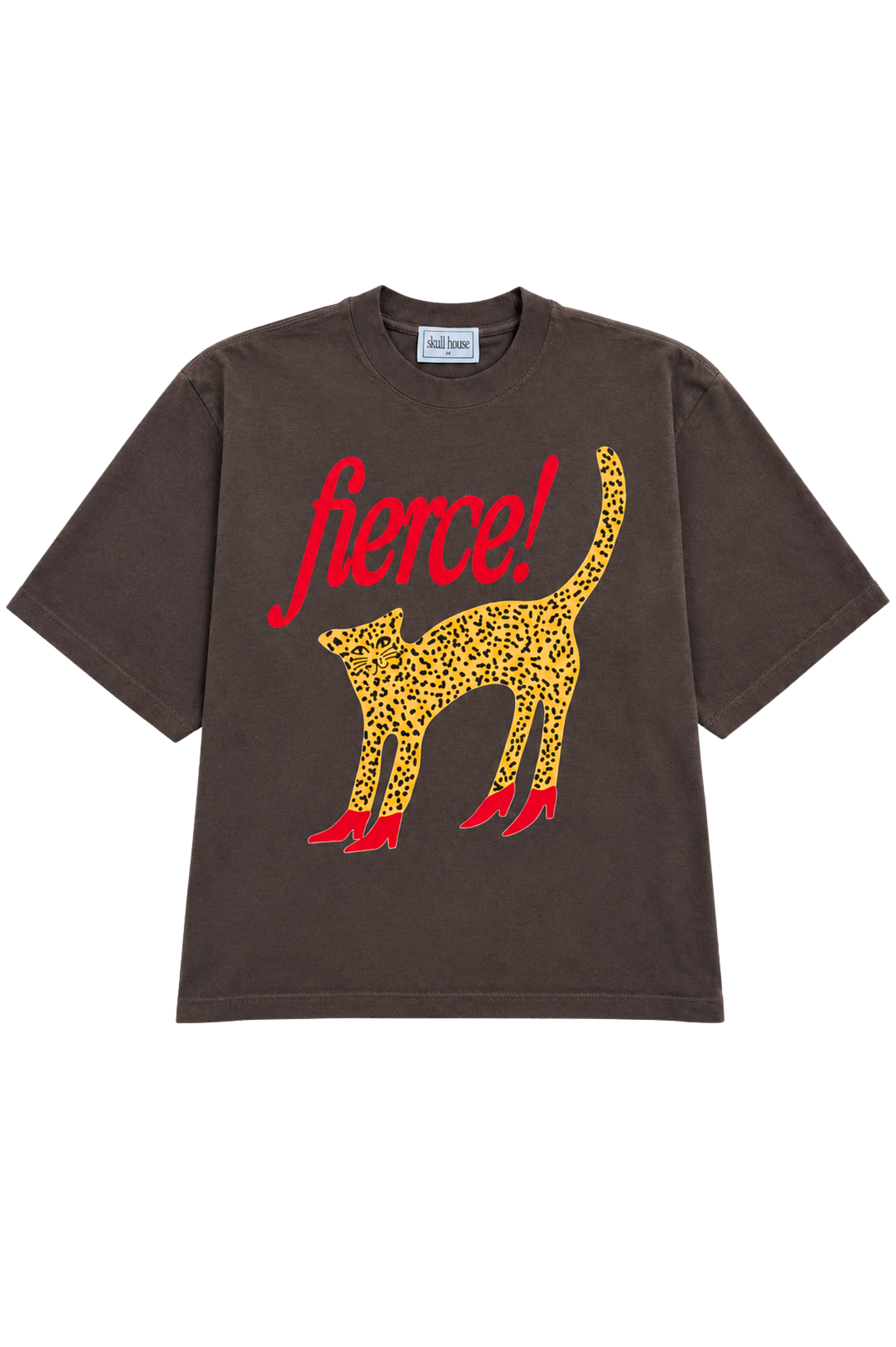 PRE-ORDER: Fierce Box Tee: Chocolate
