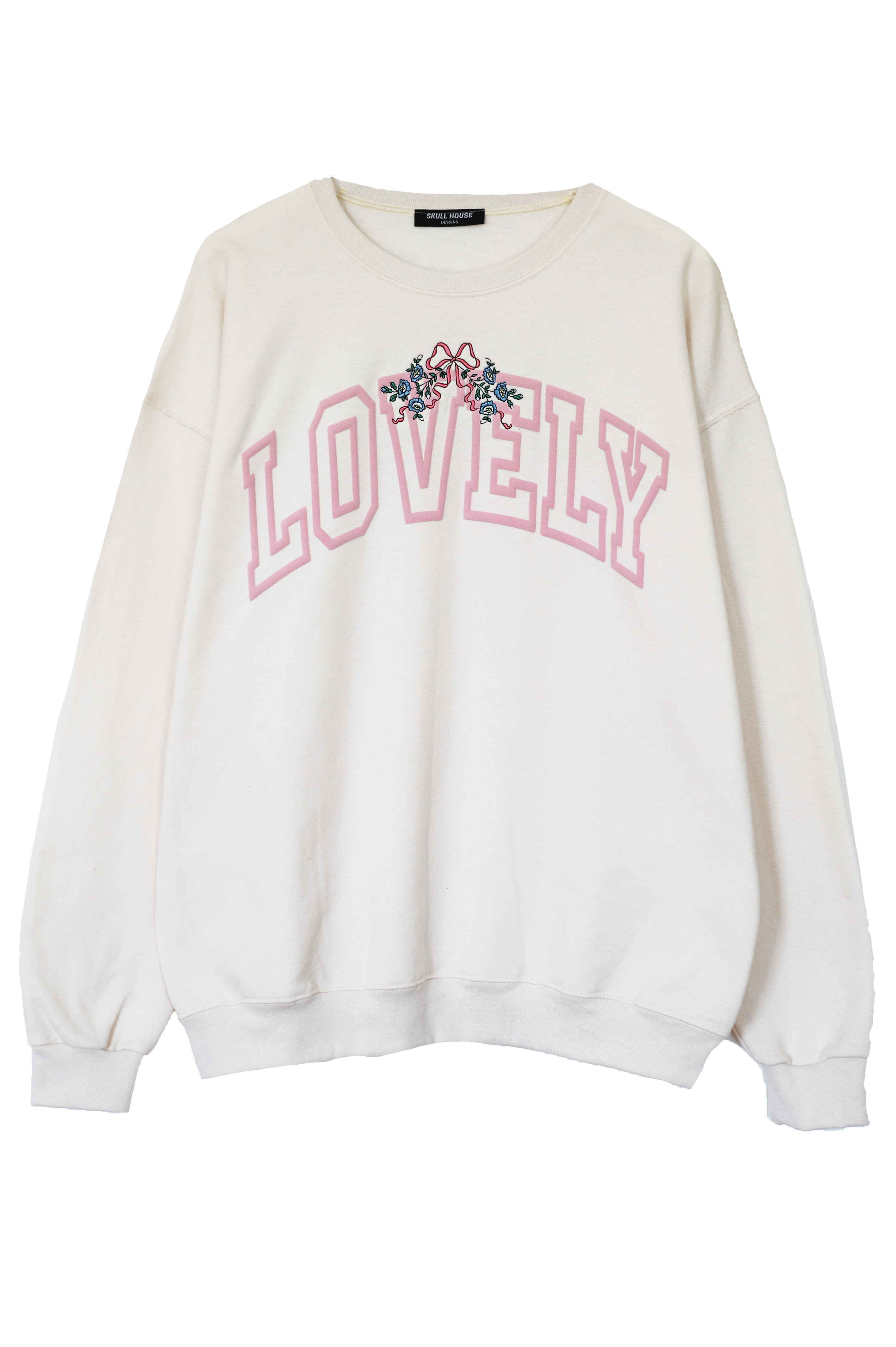 PRE-ORDER: Lovely Crewneck: Eggshell