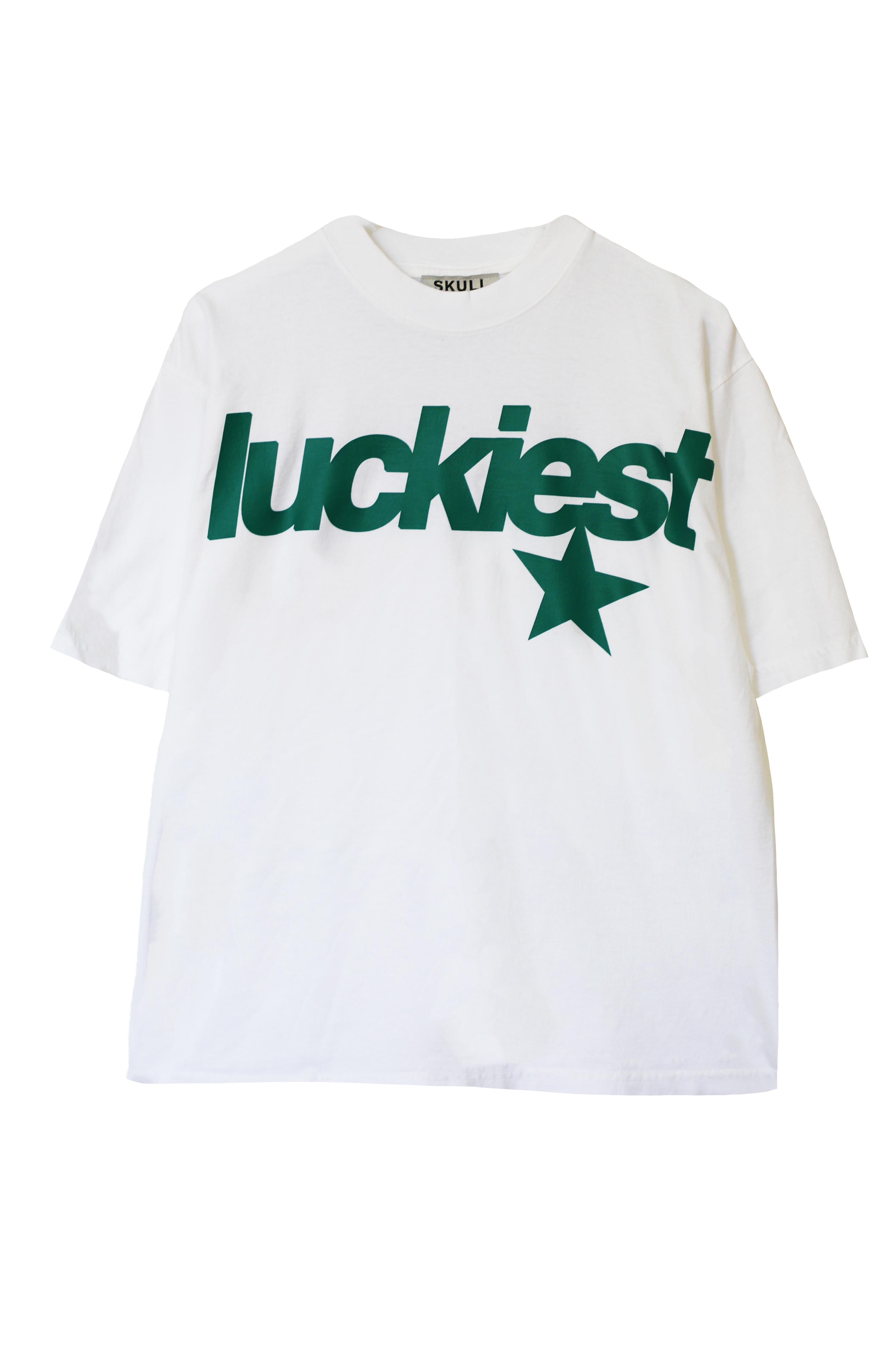 Luckiest Box Tee: White