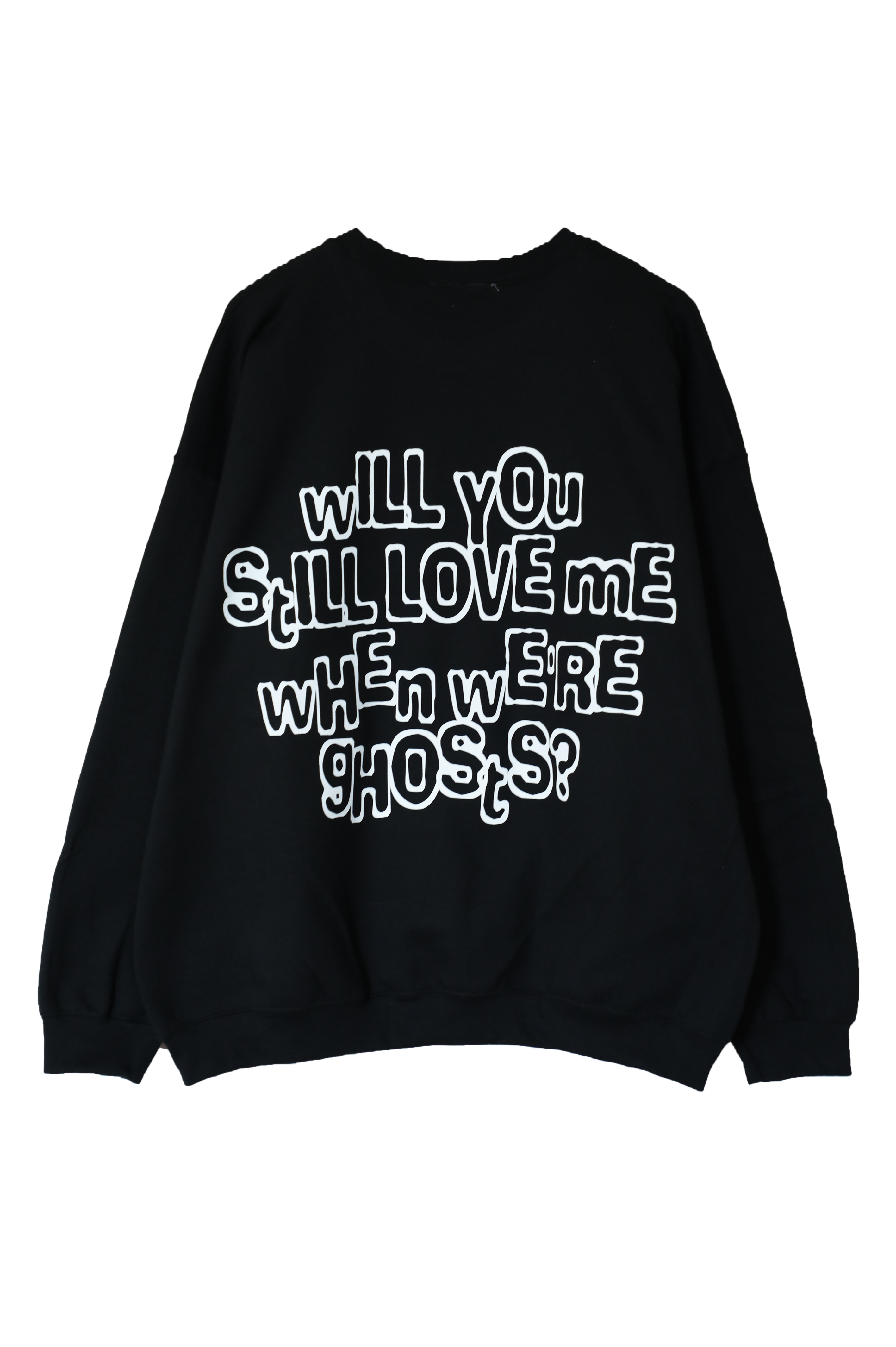 PRE-ORDER: Ghost Crewneck: Black