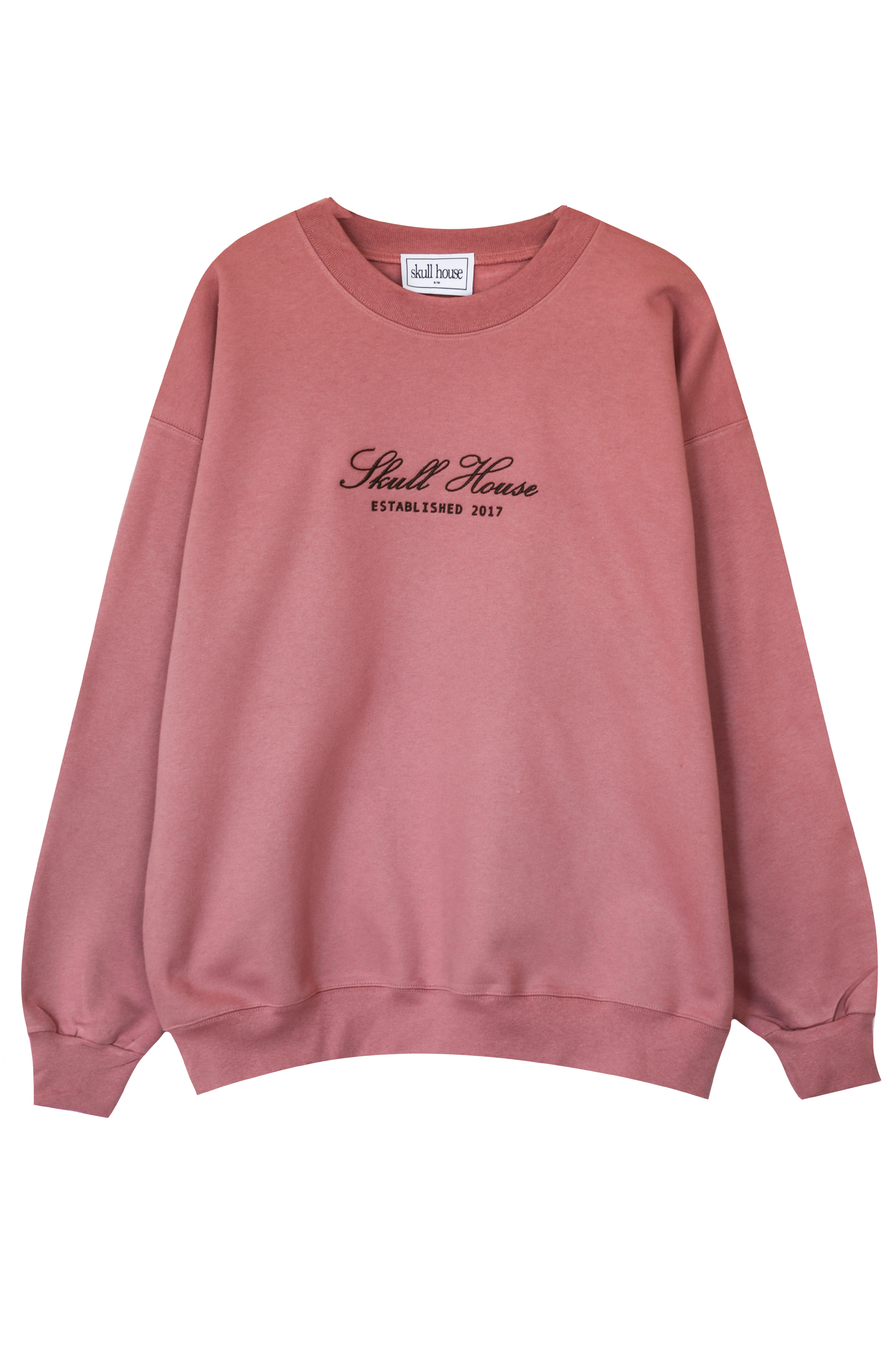 PRE-ORDER: Cursive Logo Crewneck: Mauve
