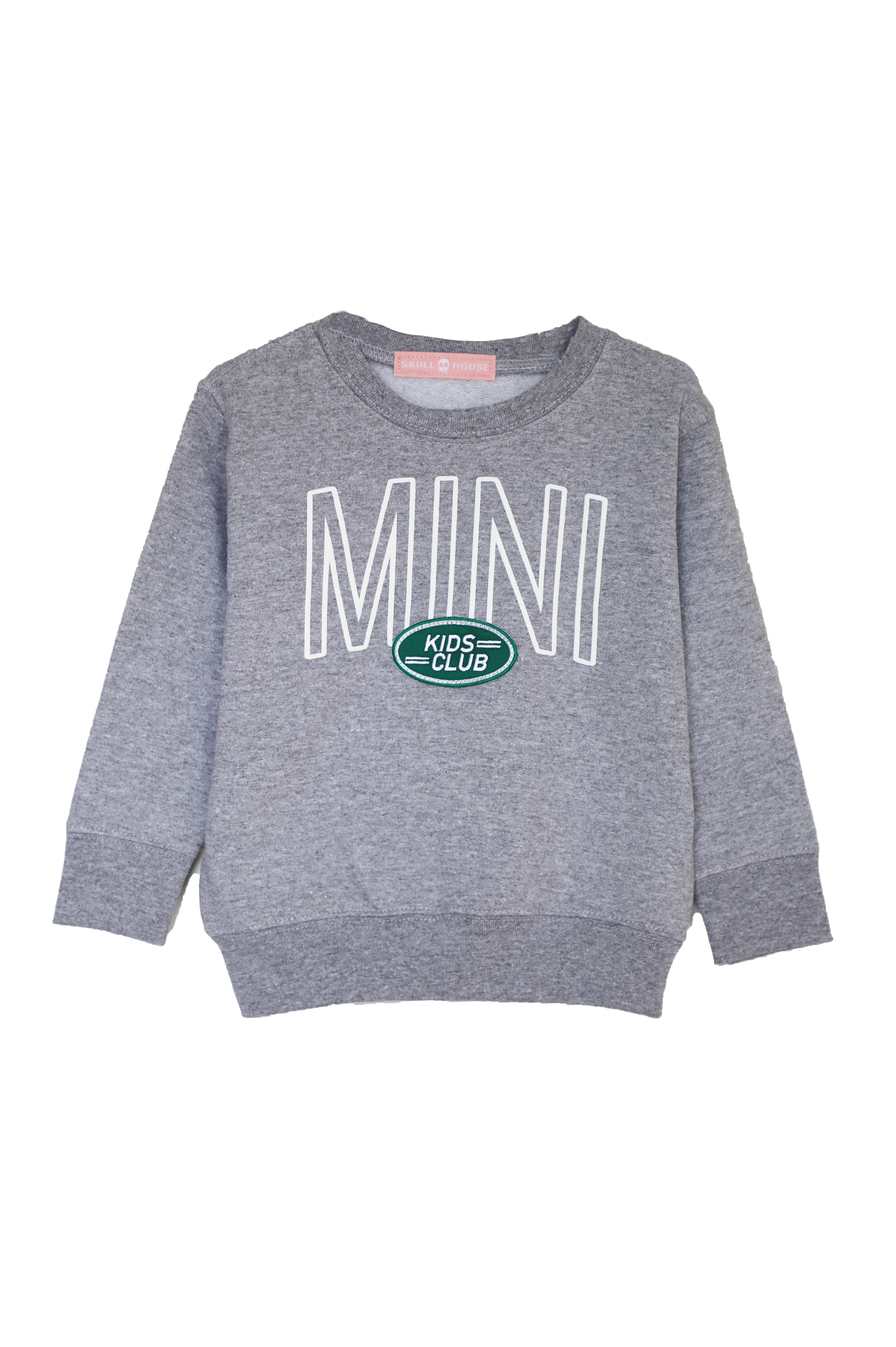 Mini Club Crewneck: Sport Grey