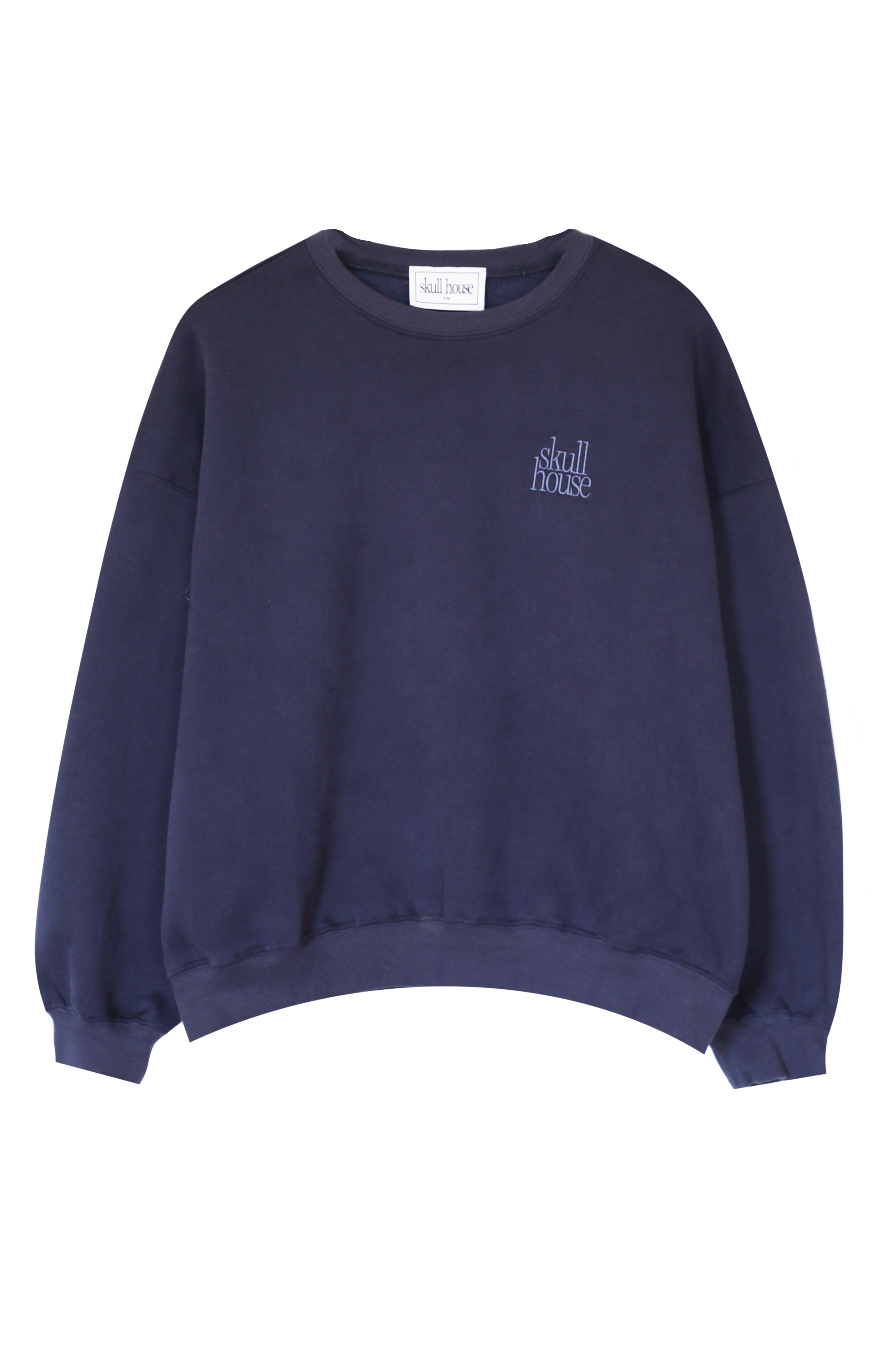 Powerhouse Crewneck: Navy
