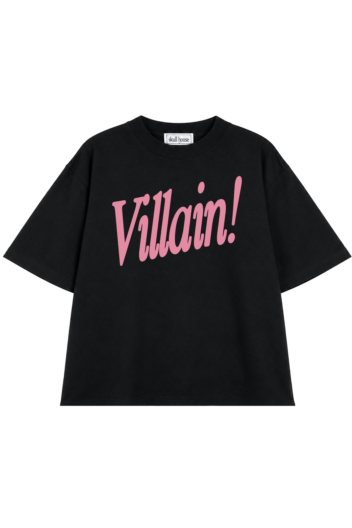 Villain Box Tee: Black