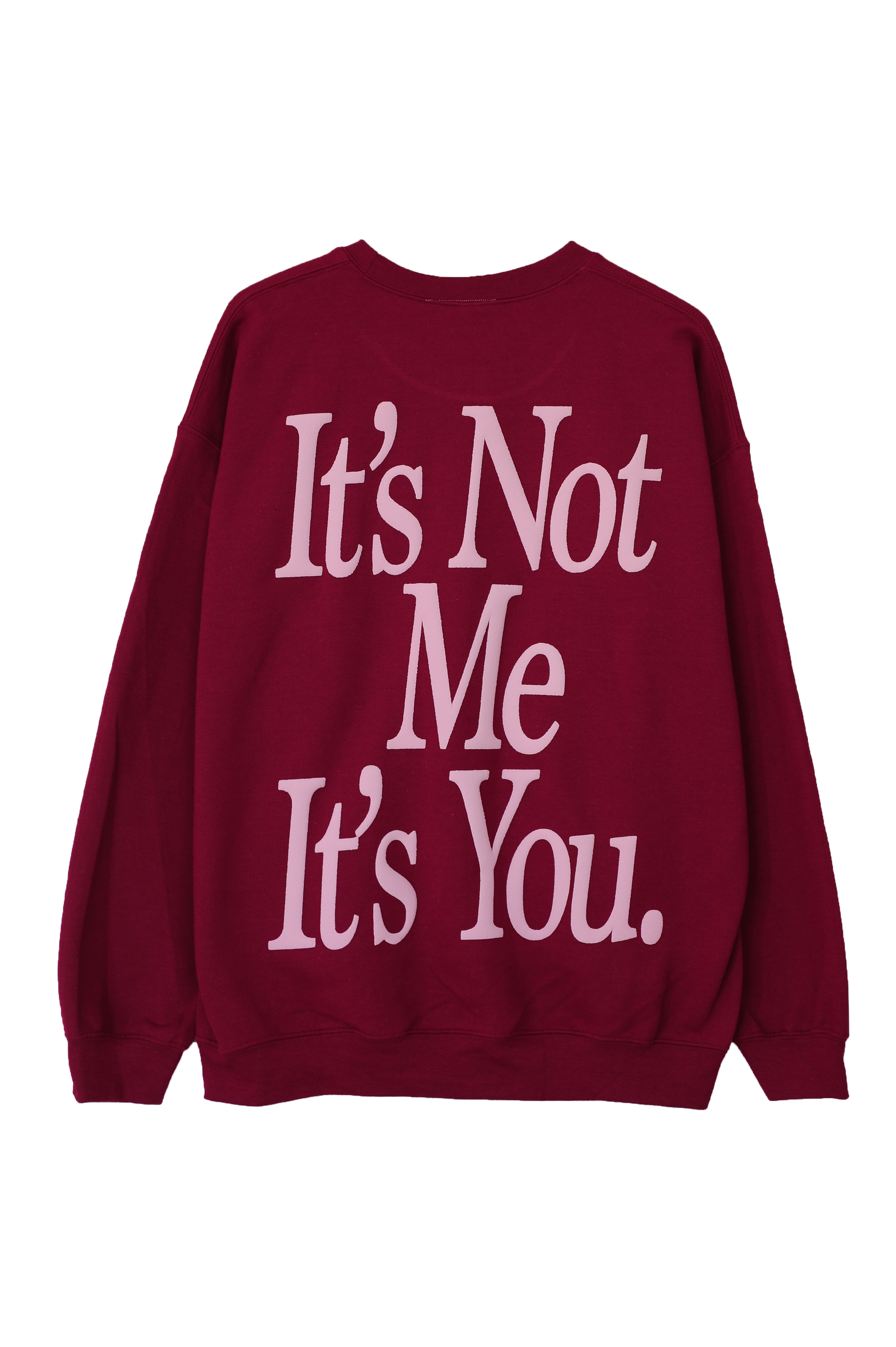 It's You Crewneck: Cabernet