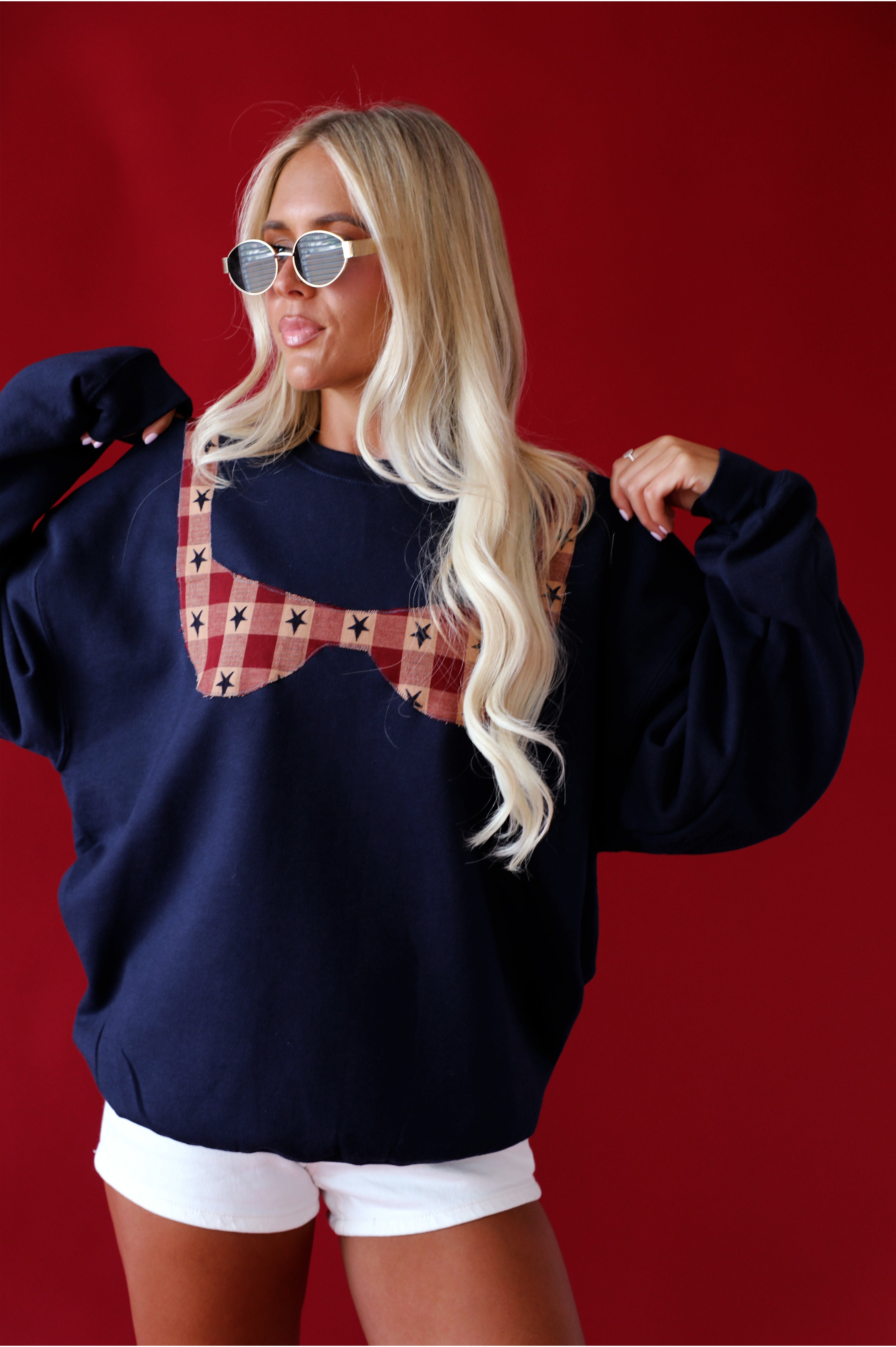 PRE-ORDER: Bikini Crewneck: Navy Blue