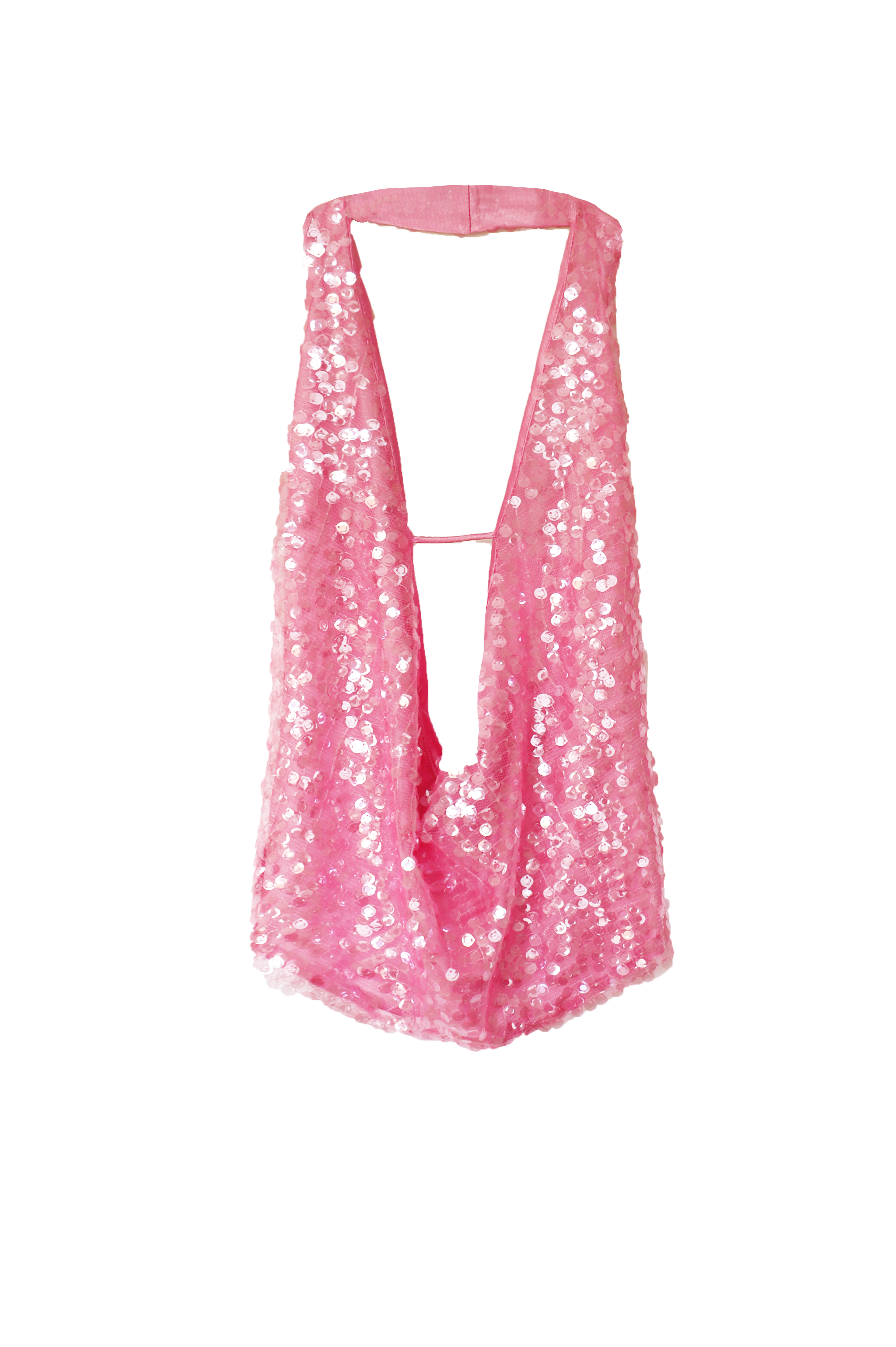 Mermaid Halter: Flamingo