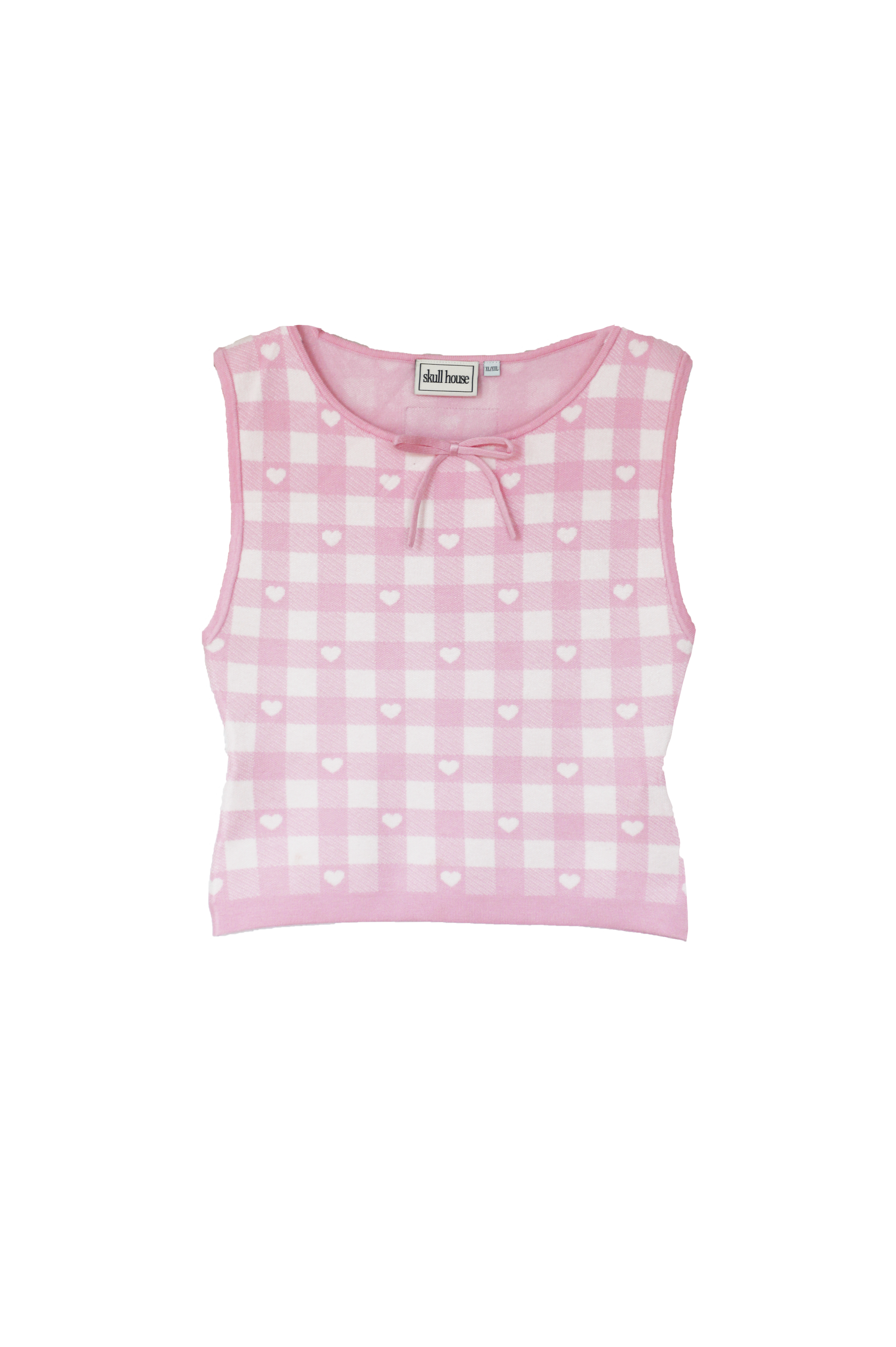 Rodeo Rose Knit Tank: Pink