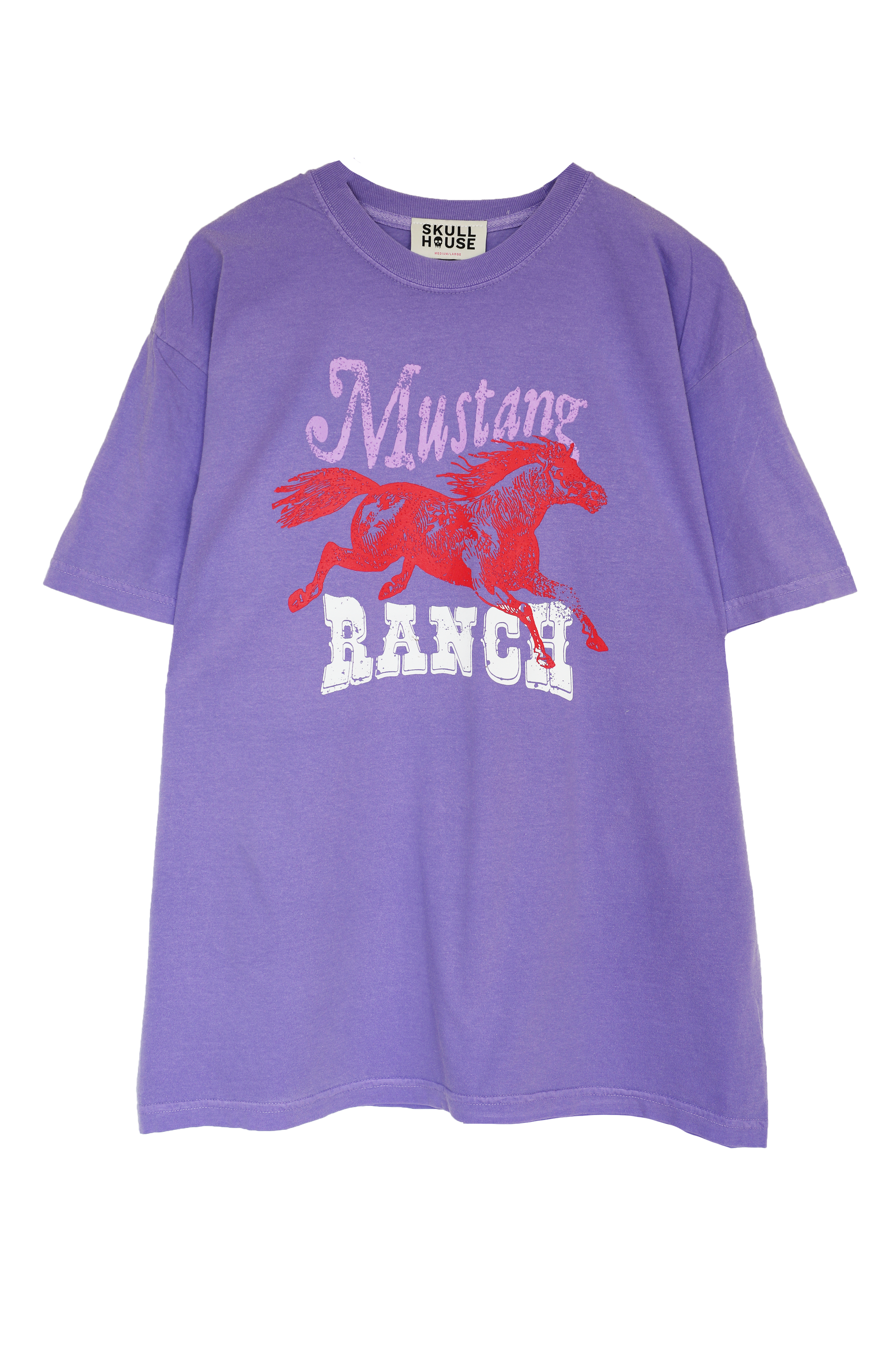 Mustang Tee: Lavender