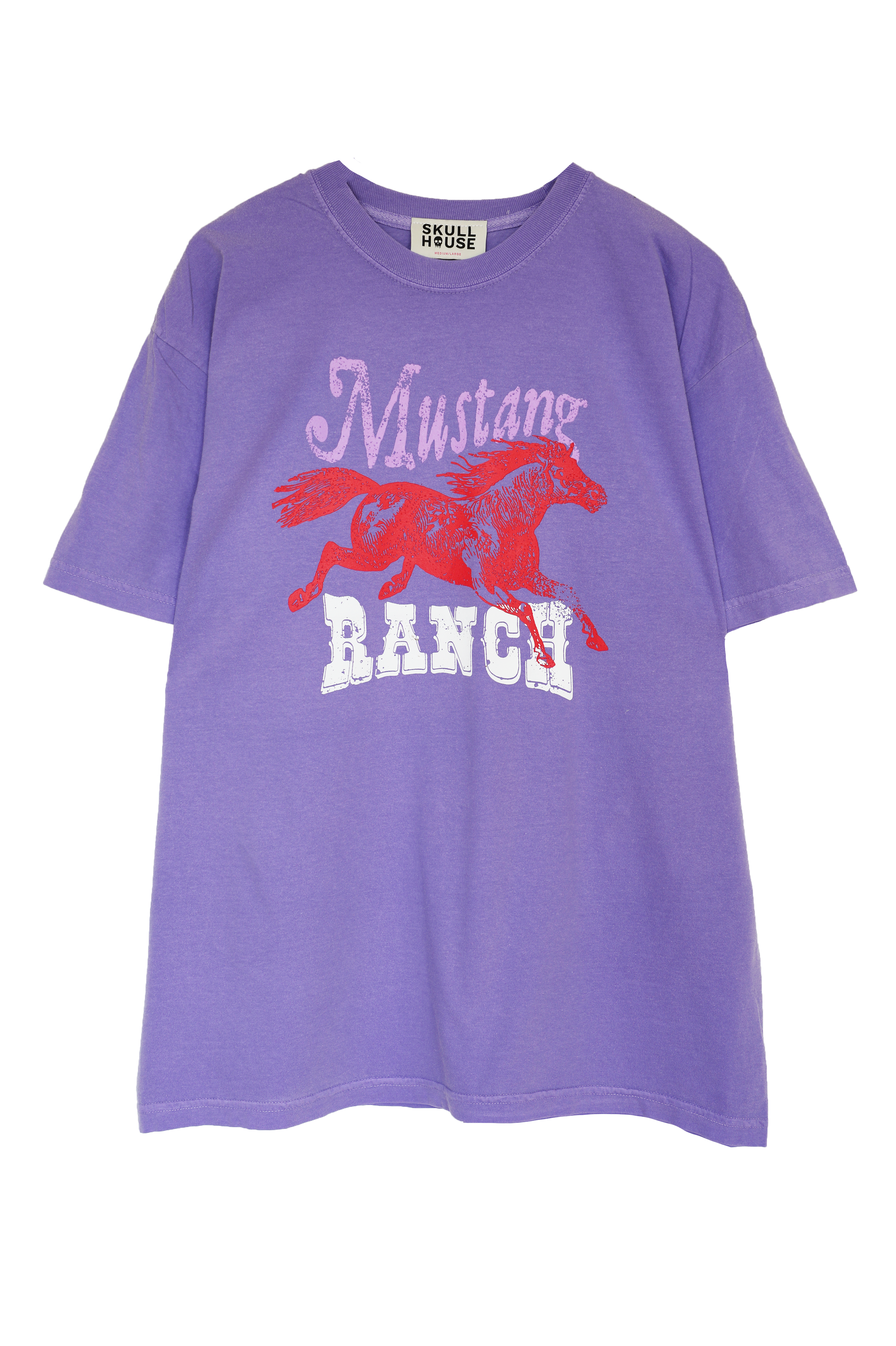 Mustang Tee: Lavender