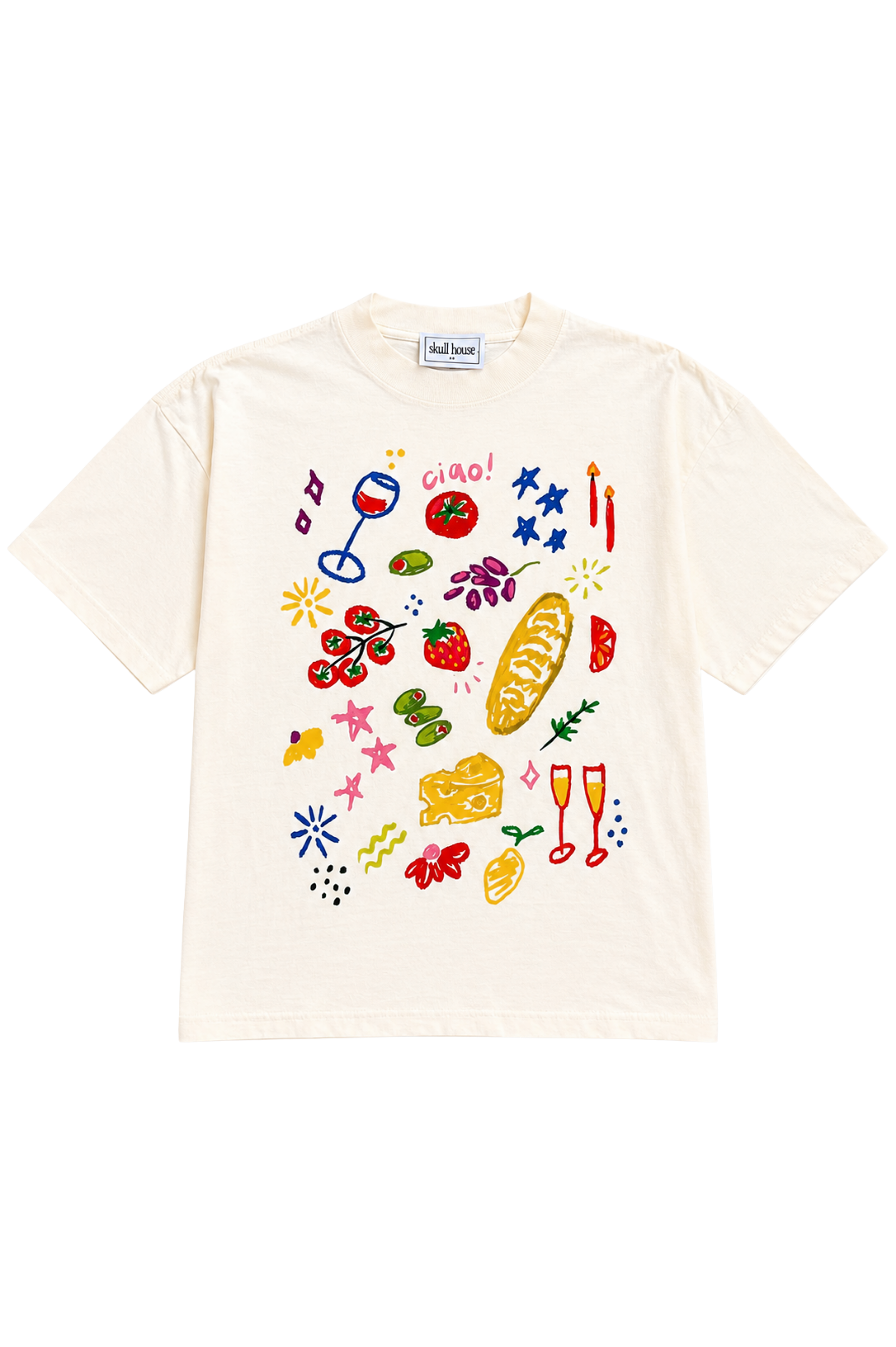 PRE-ORDER: Ciao Box Tee: Vanilla