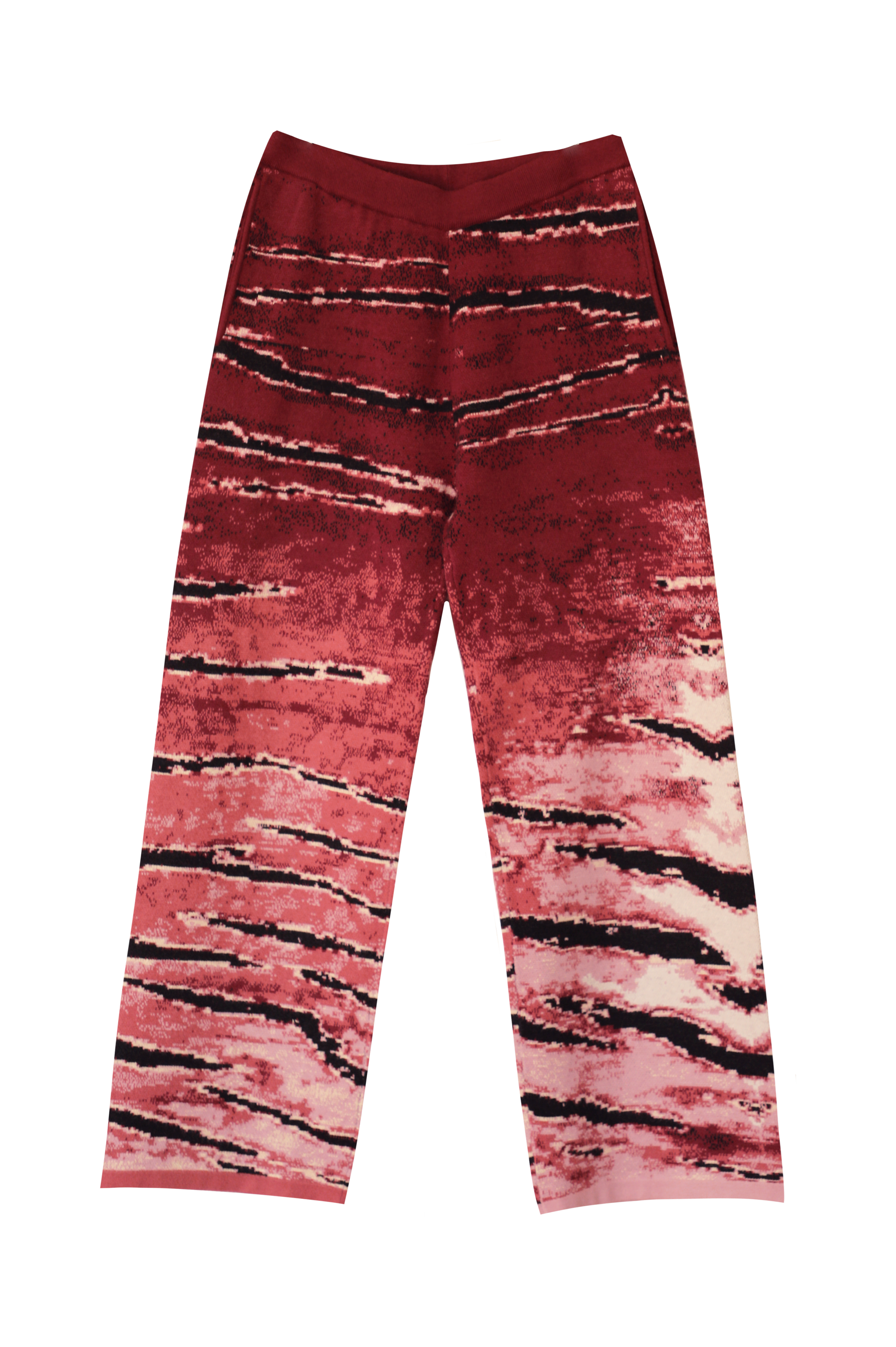 Glitch Wide Leg Pants: Animal